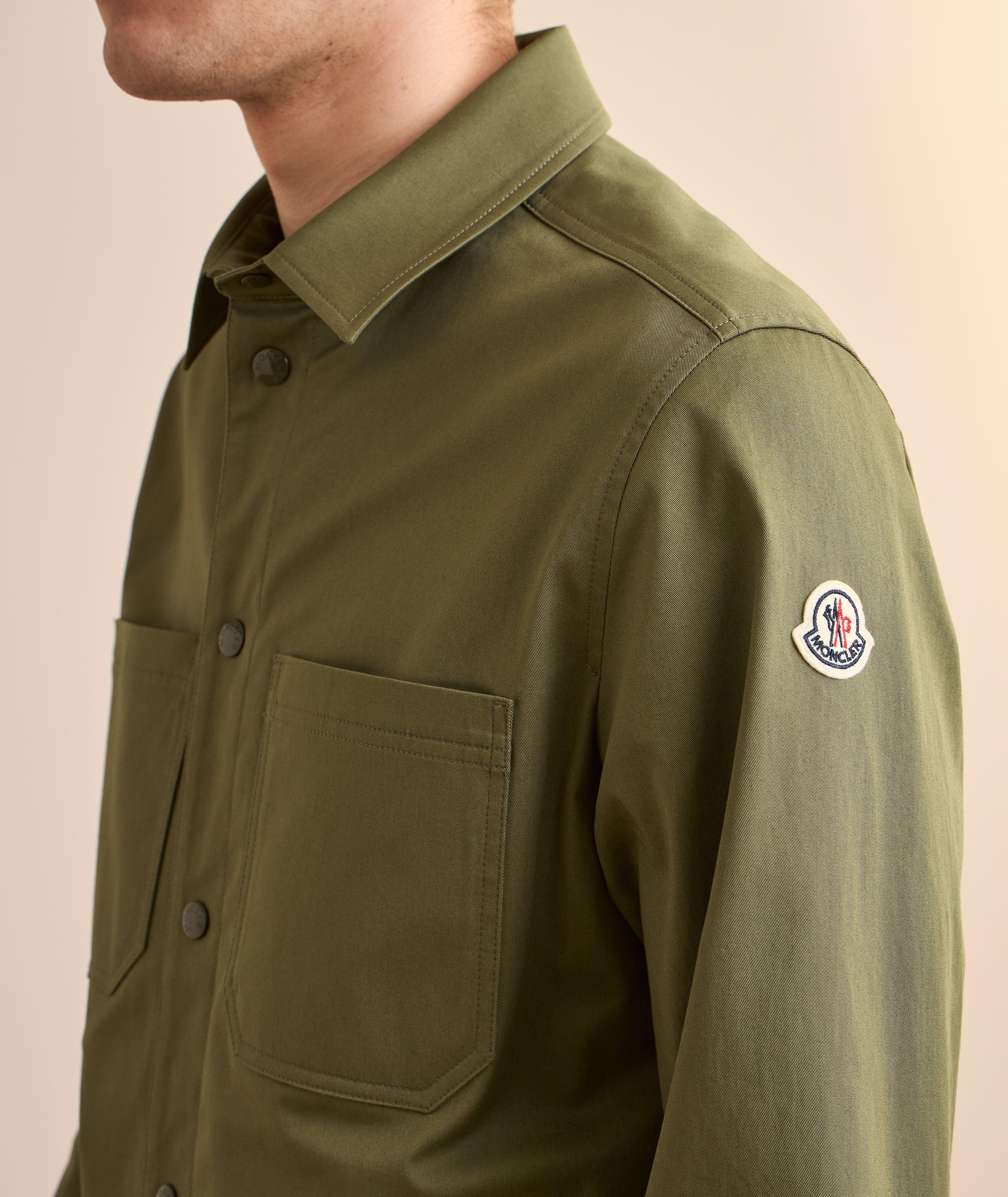 Surchemise en gabardine de coton extensible image 3