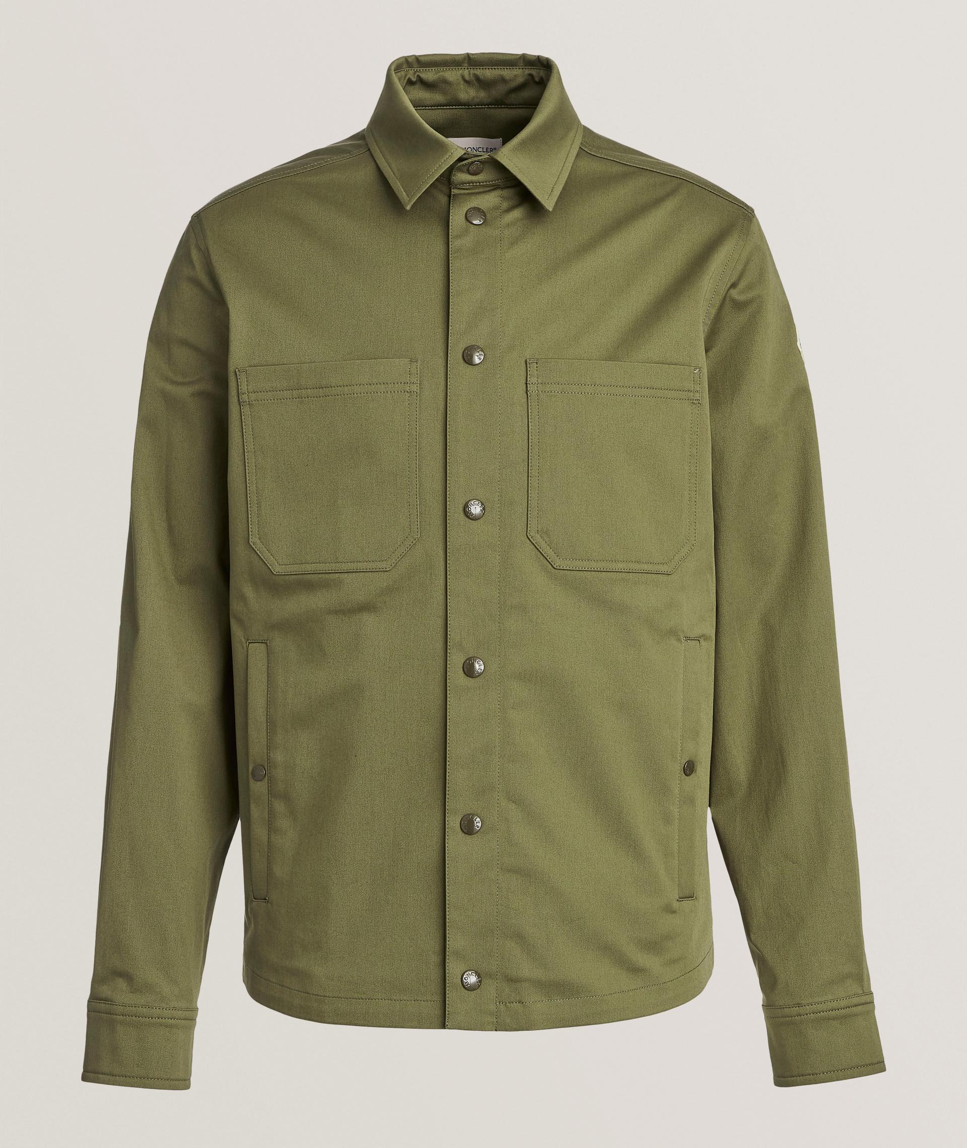 Gabardine Stretch-Cotton Overshirt  image 0