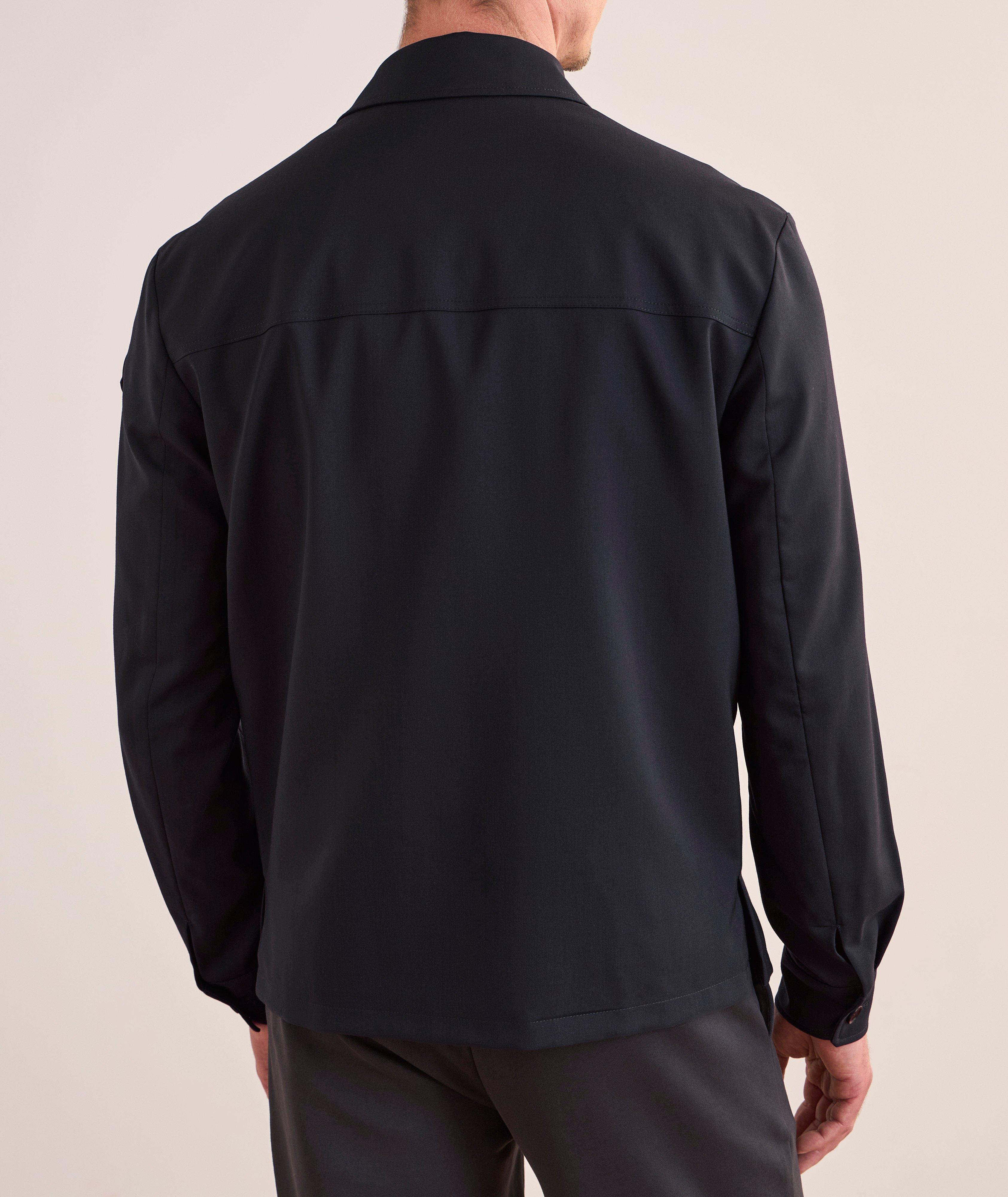 Wool-Blend Gabardine Overshirt  image 2