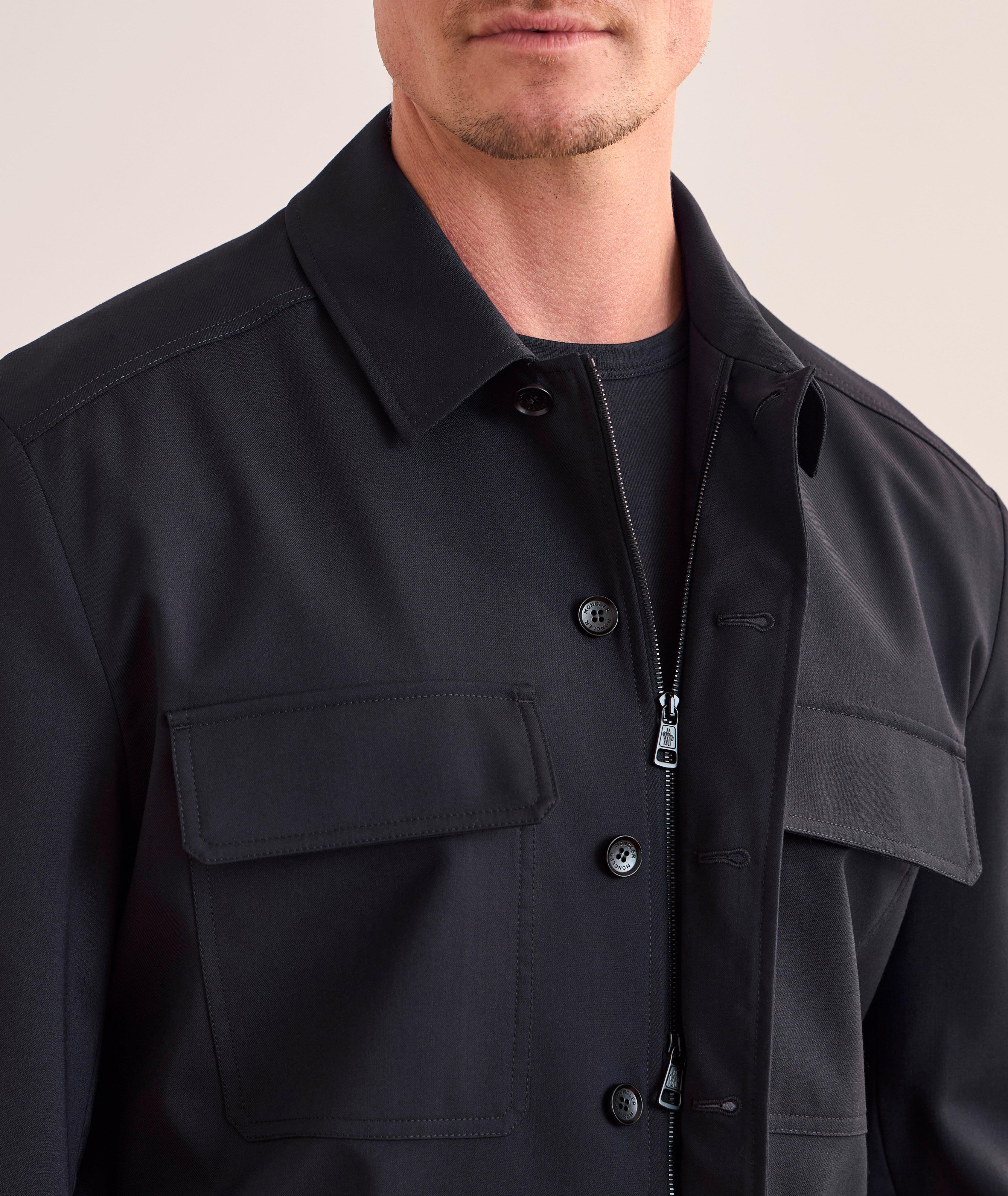 Wool-Blend Gabardine Overshirt  image 4