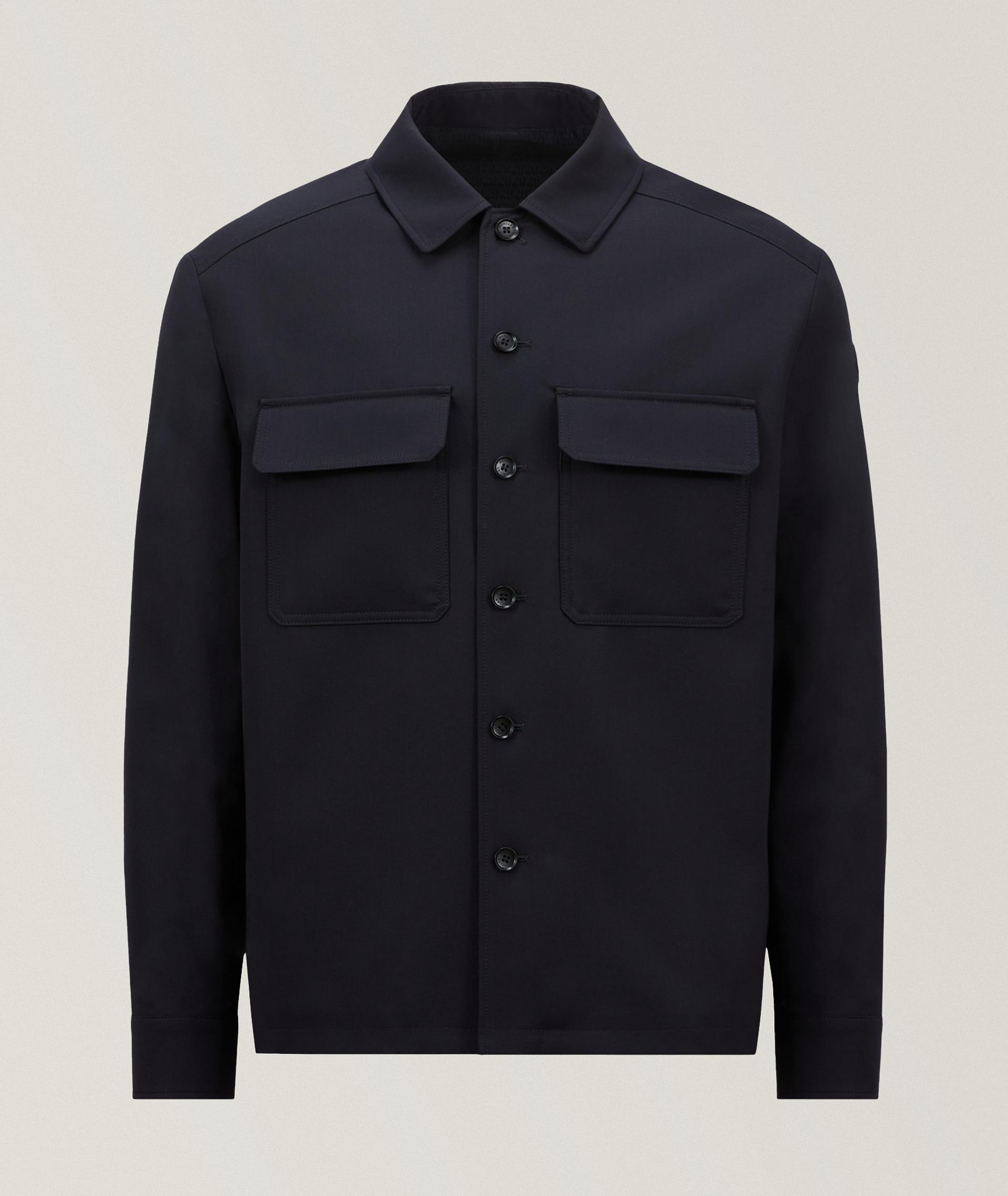 Surchemise en gabardine image 0