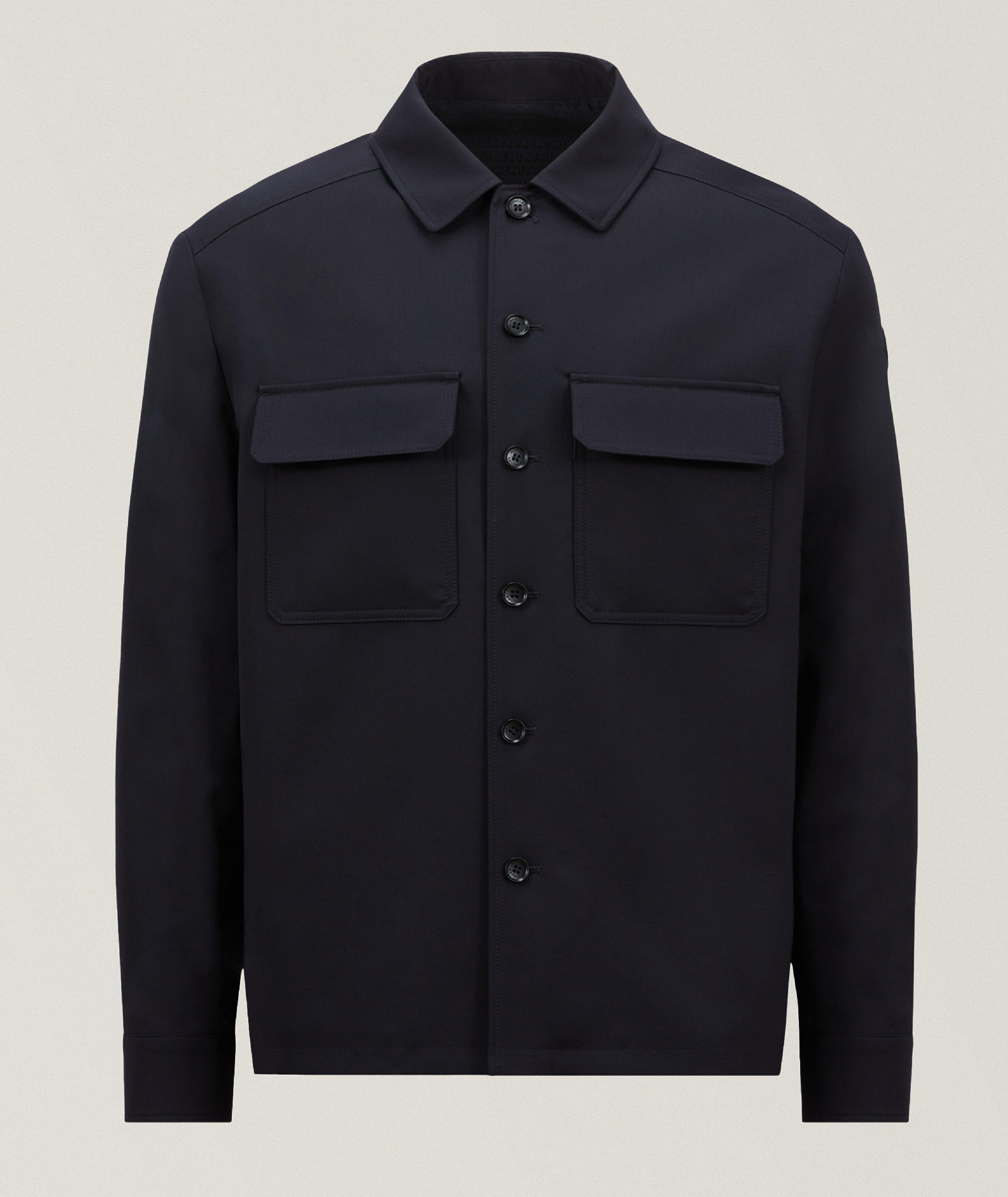 Wool-Blend Gabardine Overshirt  image 0