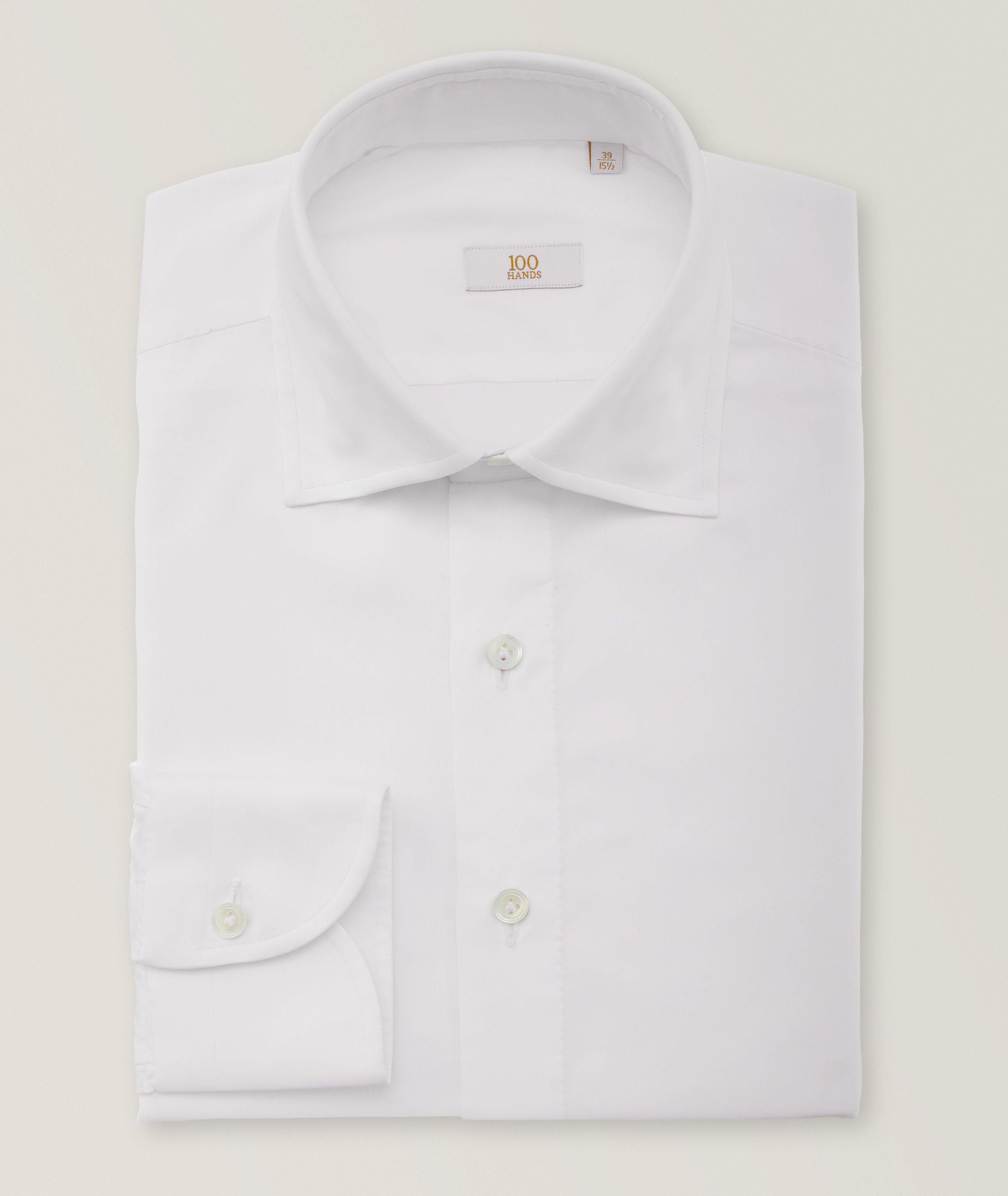 Super Fine Cotton Twill Dress Shirt  image 0