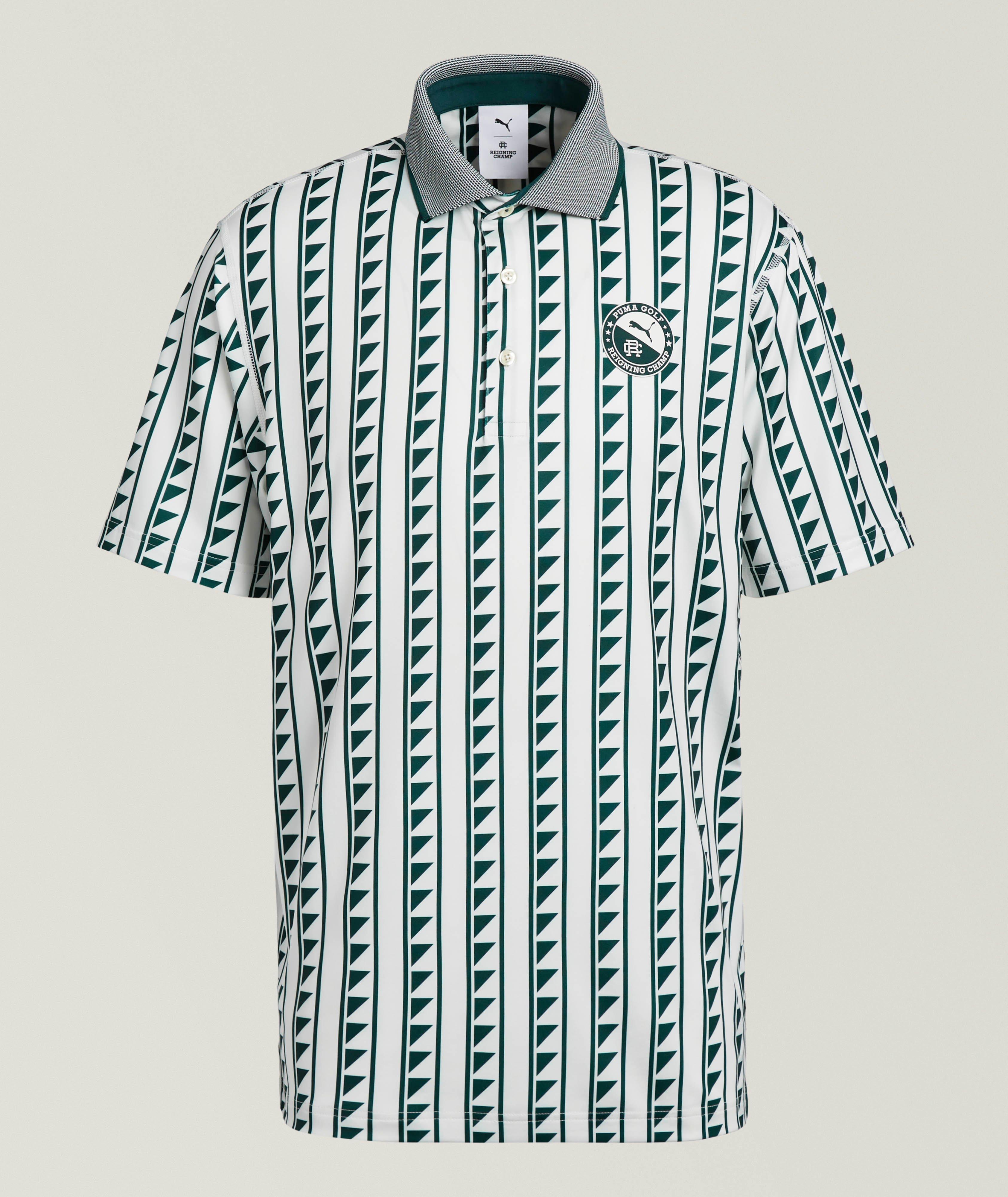 X PUMA Striped Polo image 0