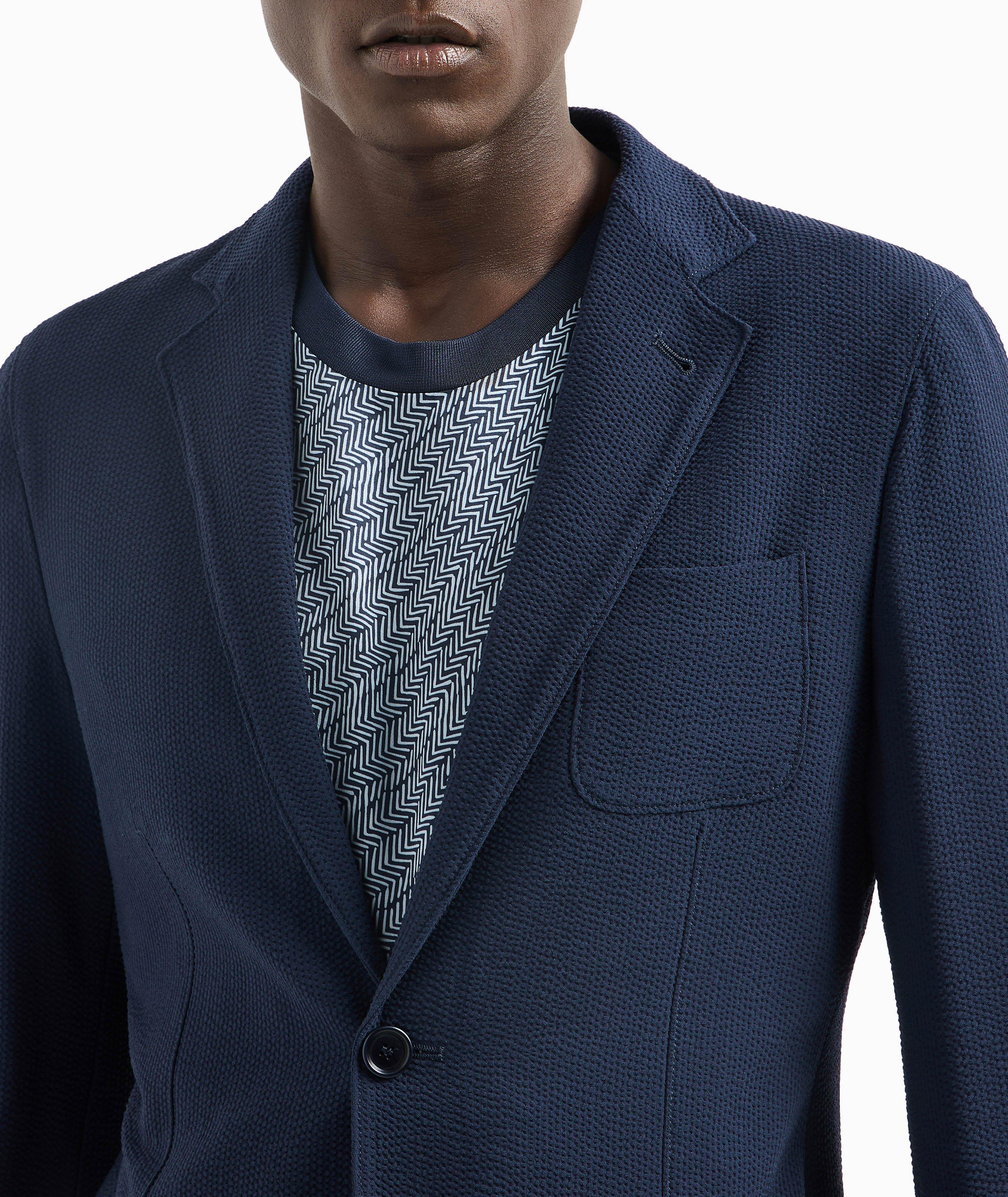 Upton Line Seersucker Virgin Wool Sport Jacket  image 2