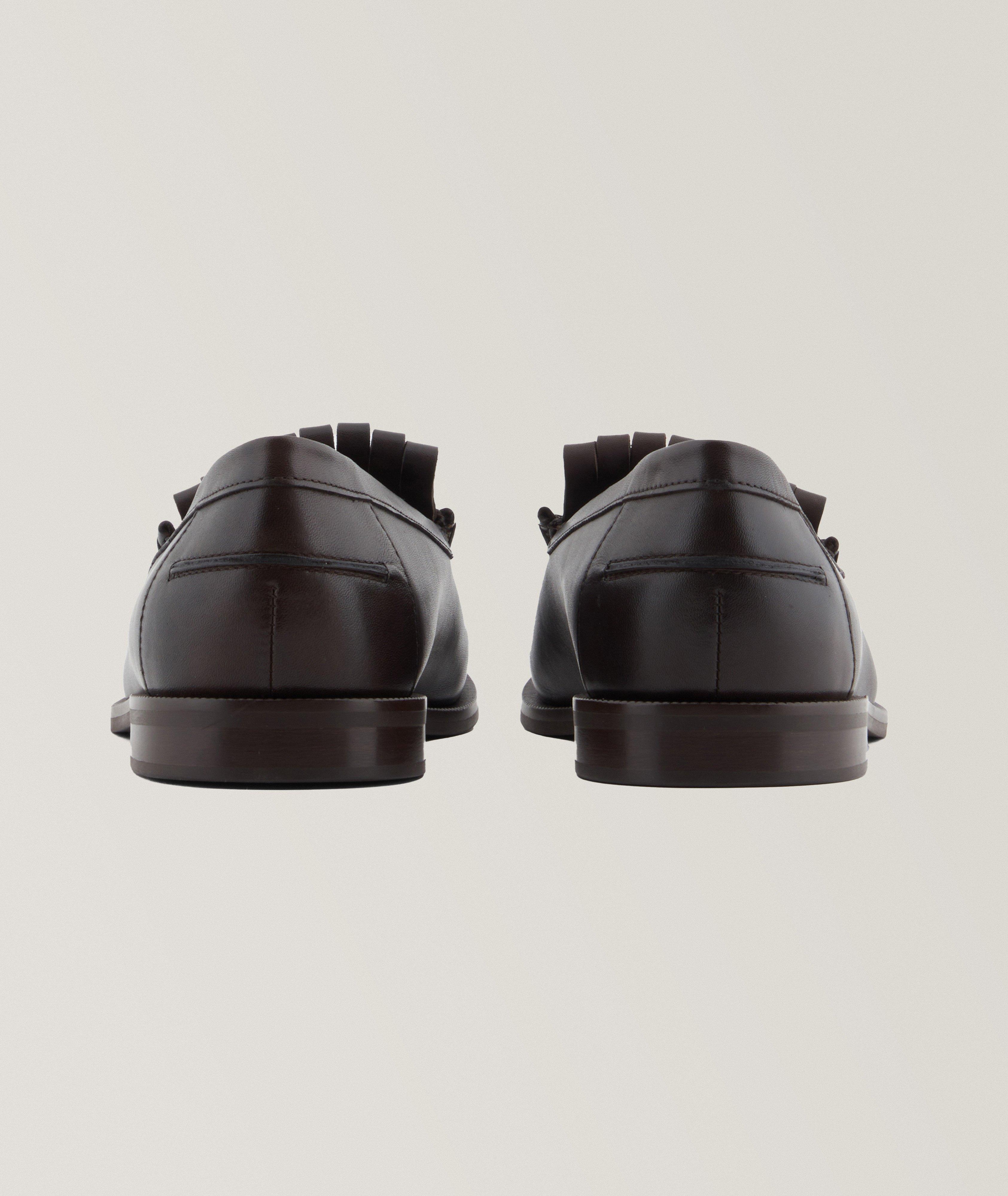 Tassel & Fringe Leather Loafers  image 3