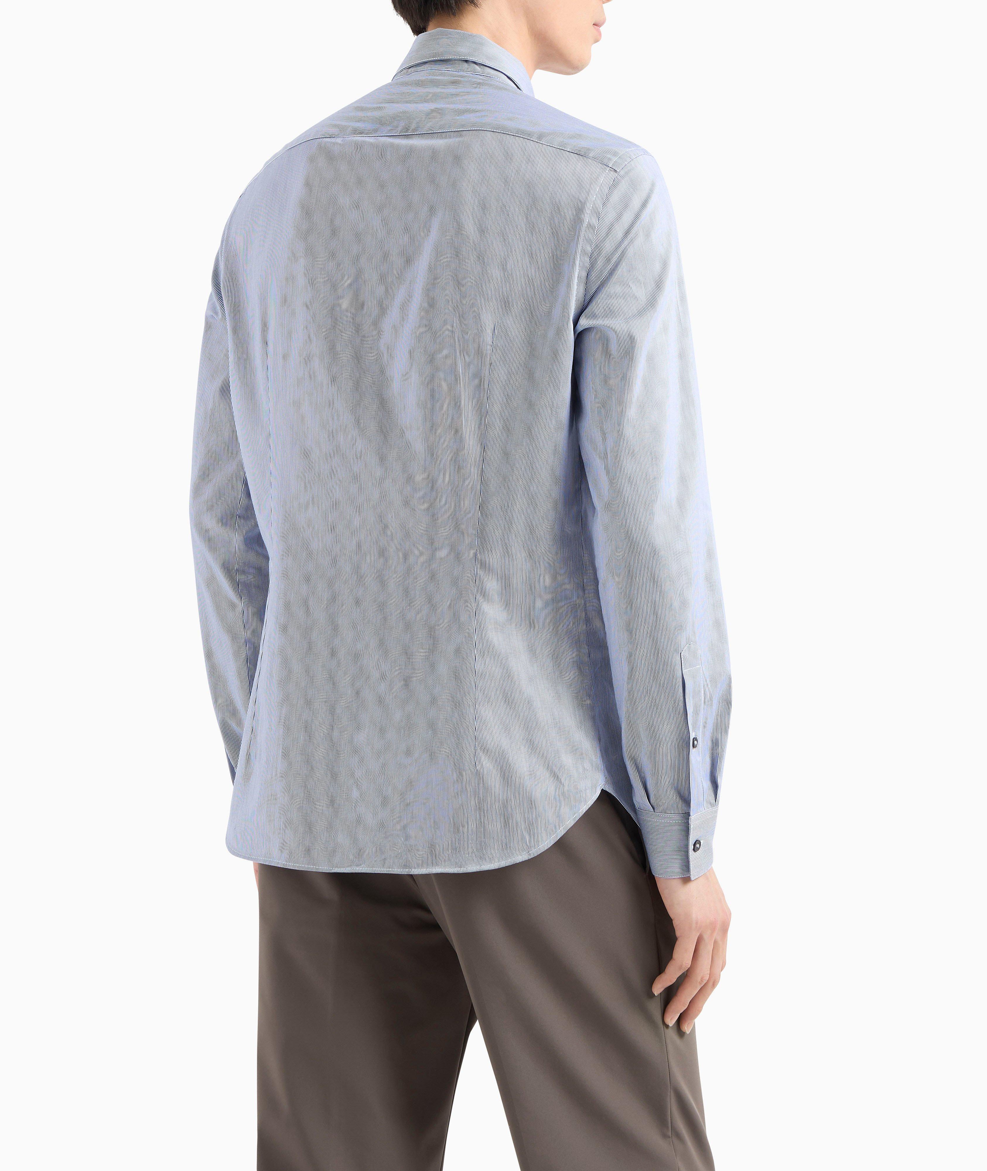 Chemise en coton à rayures image 2