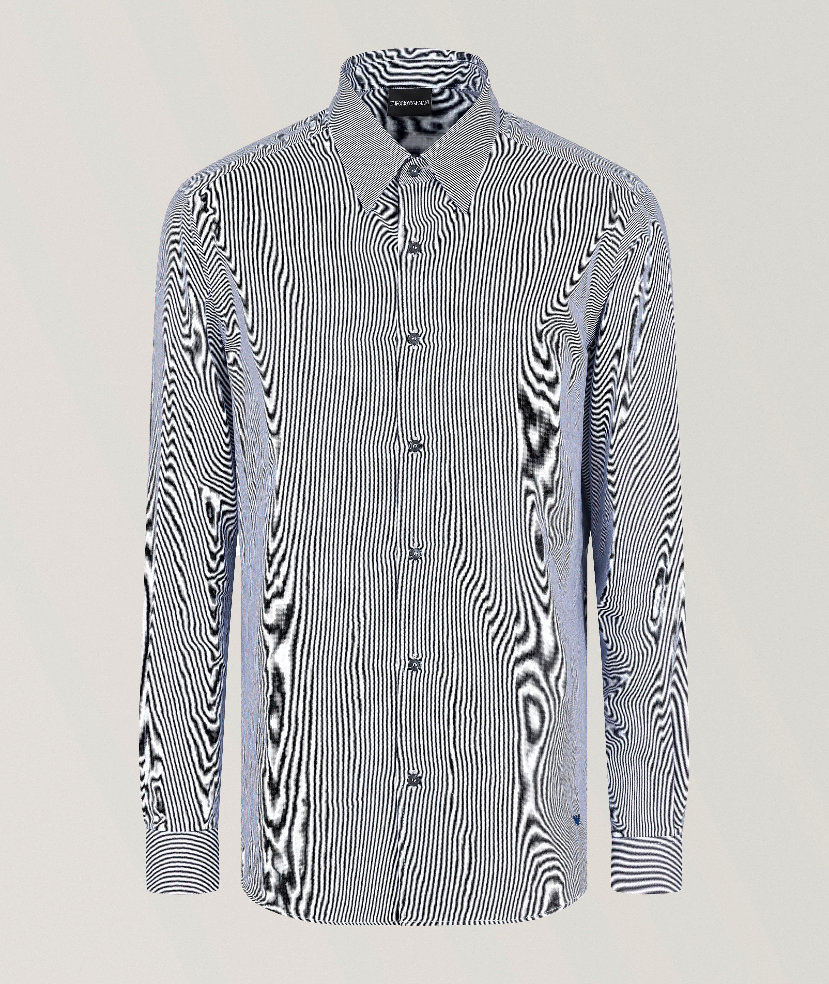 Chemise en coton à rayures image 0