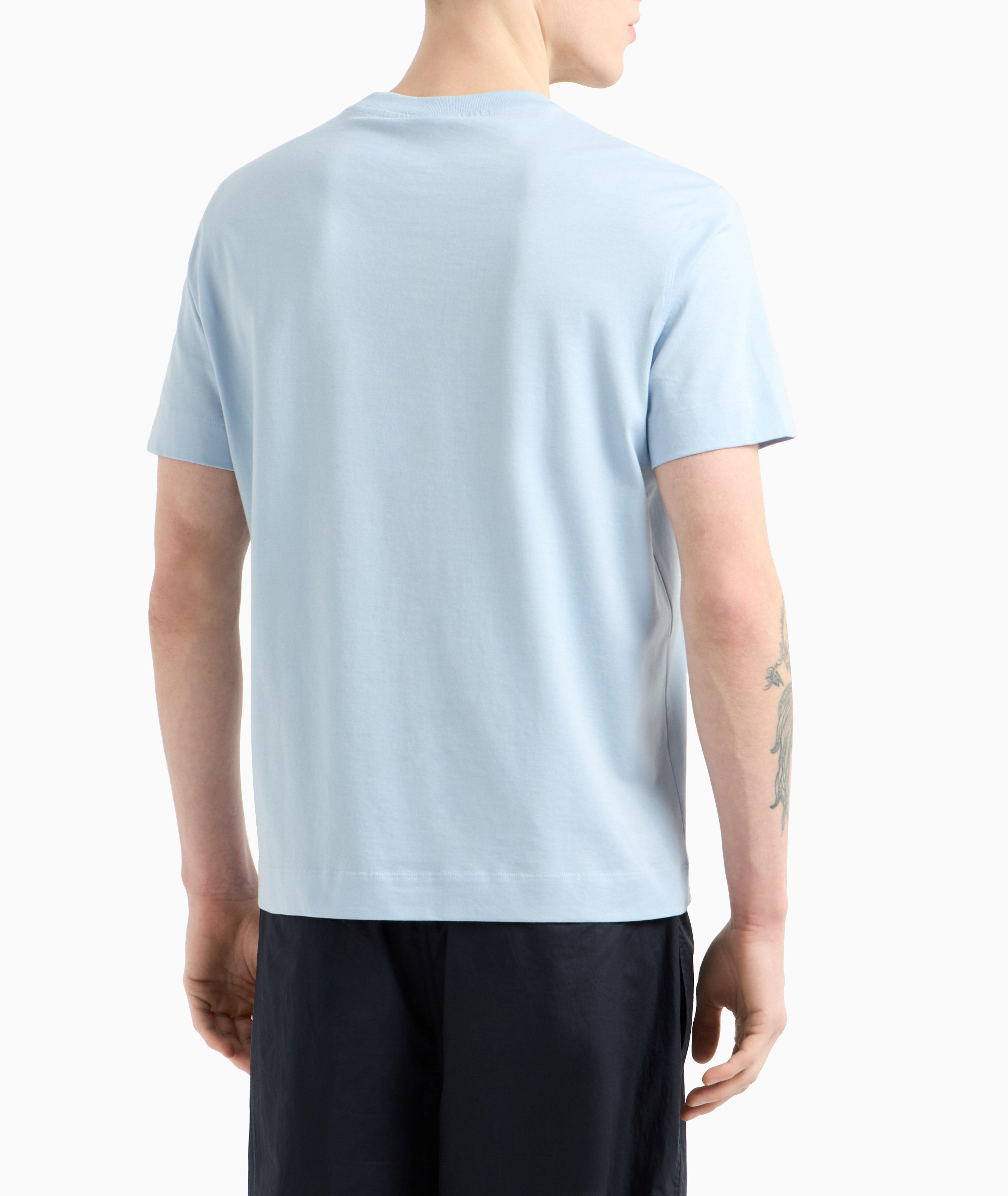 T-shirt en coton avec image d’hippocampe image 2