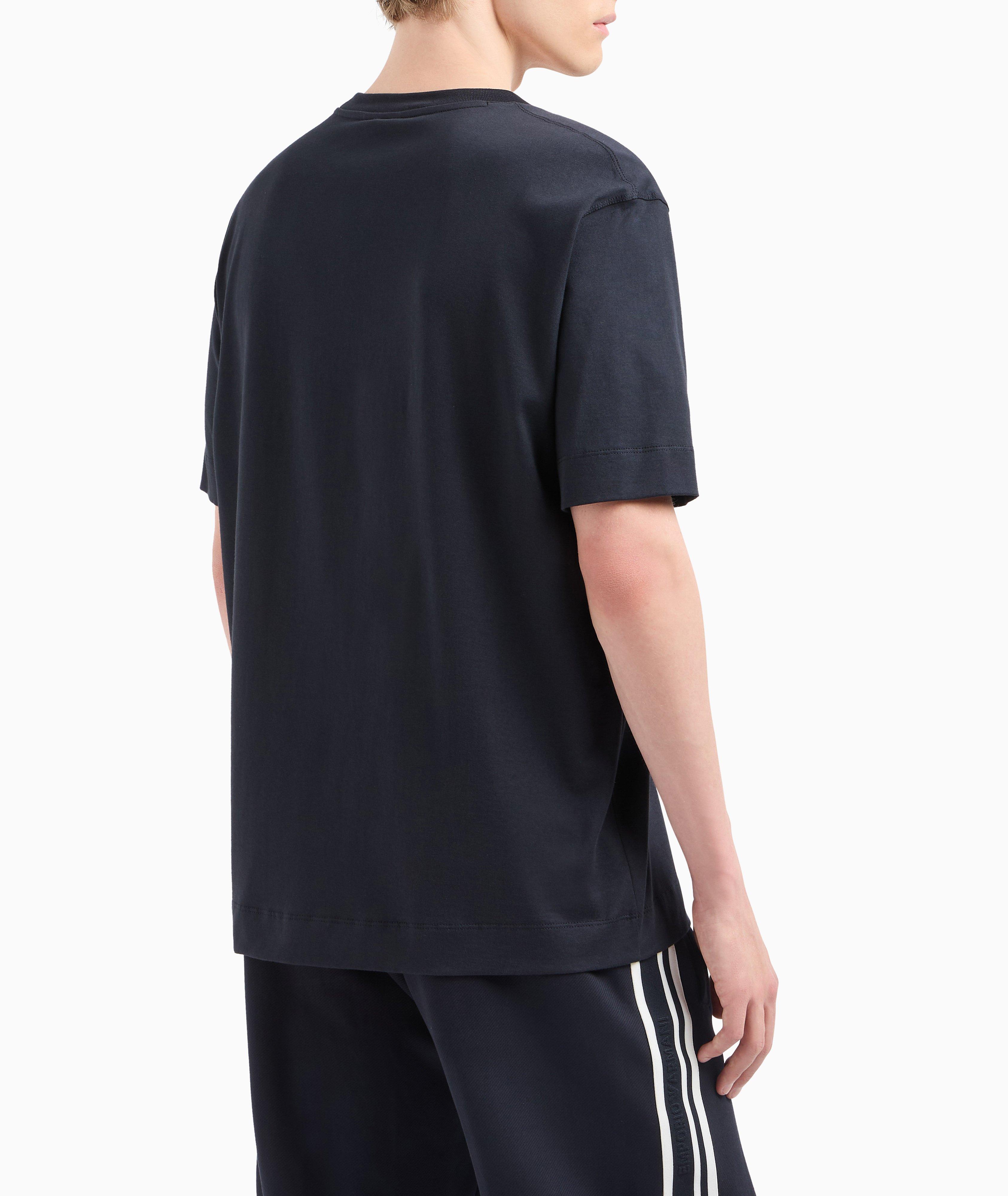 T-shirt en coton avec image d’hippocampe image 2