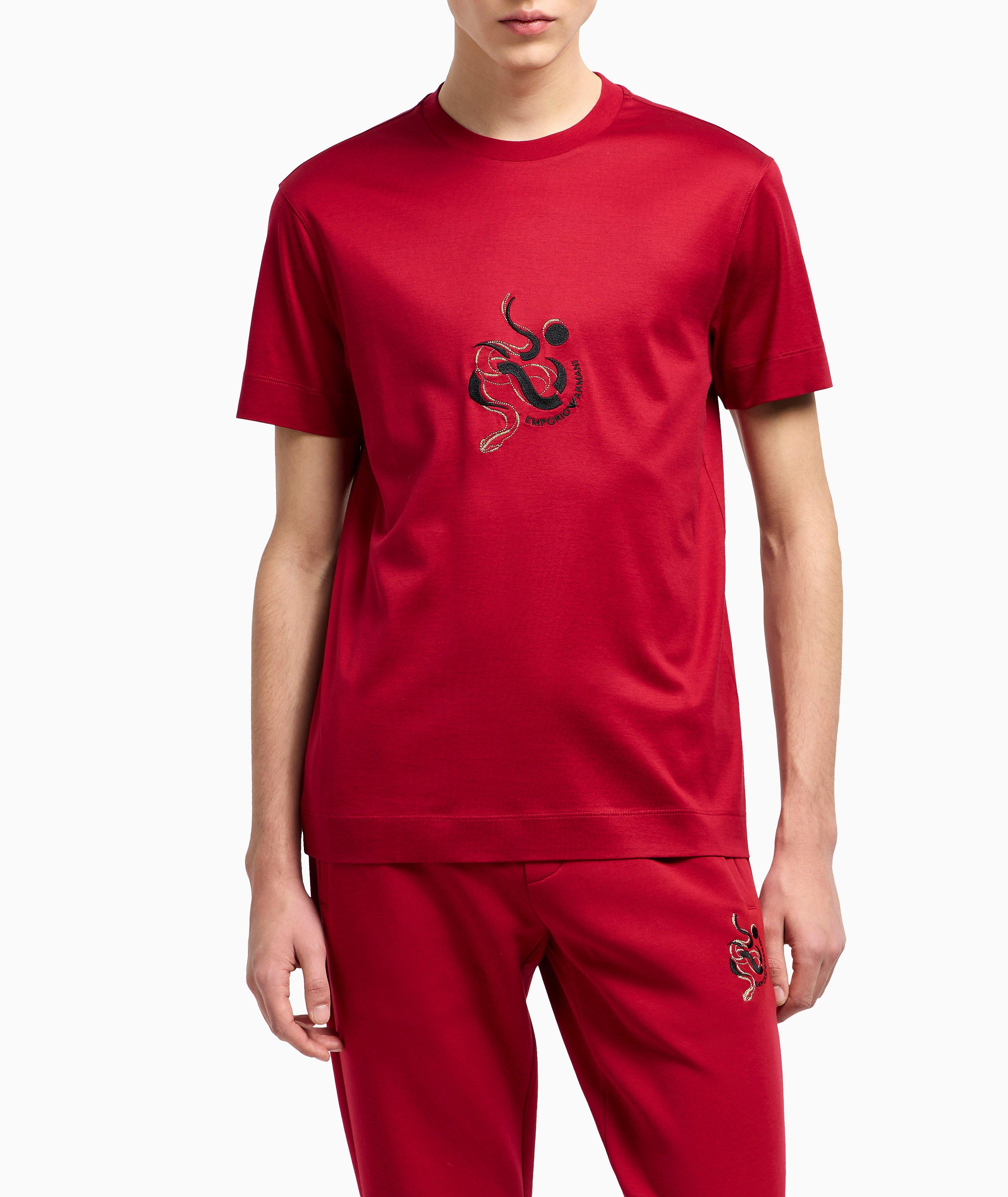 T-shirt en lyocell et en coton, collection du Nouvel An lunaire image 1
