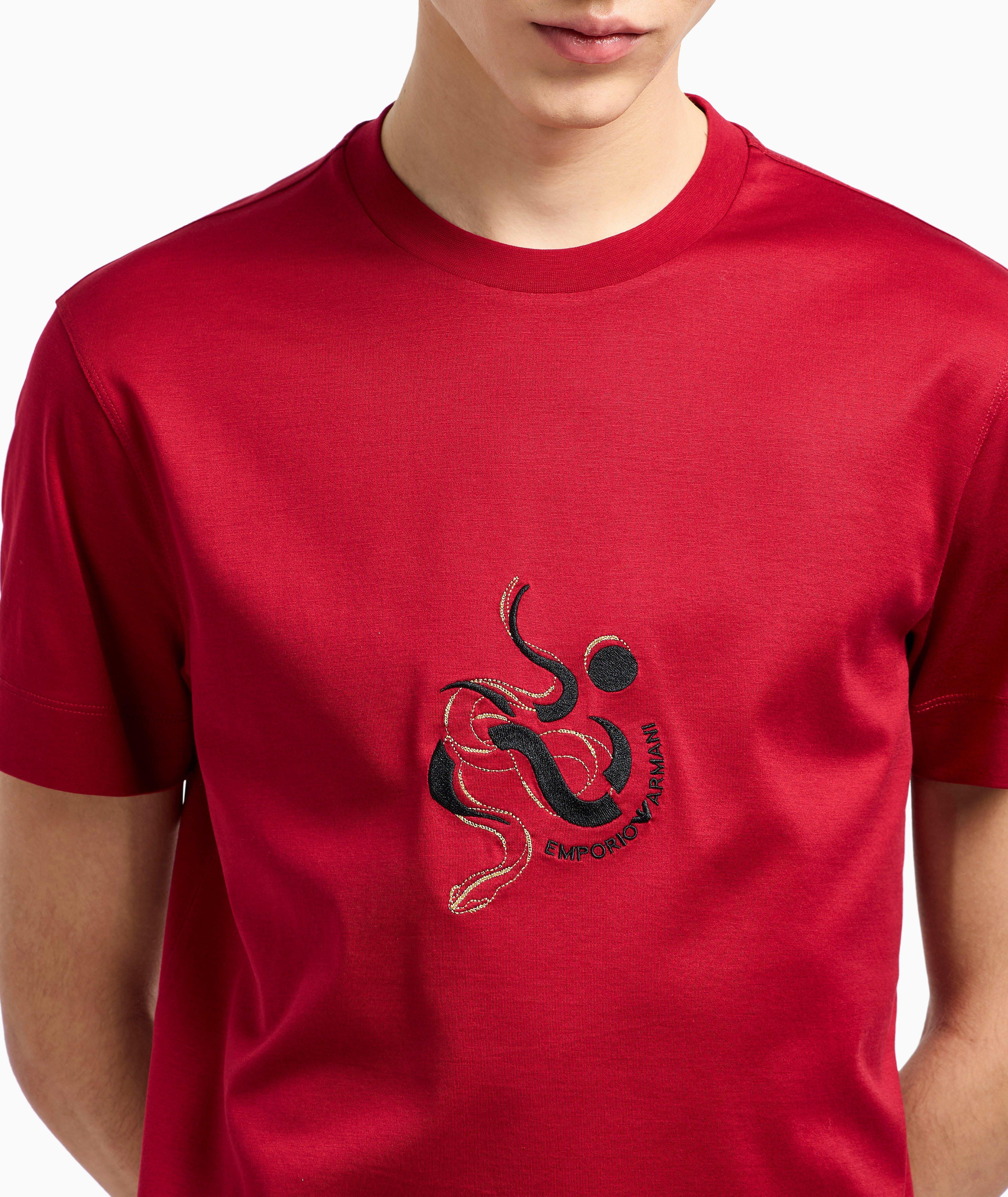 T-shirt en lyocell et en coton, collection du Nouvel An lunaire image 3