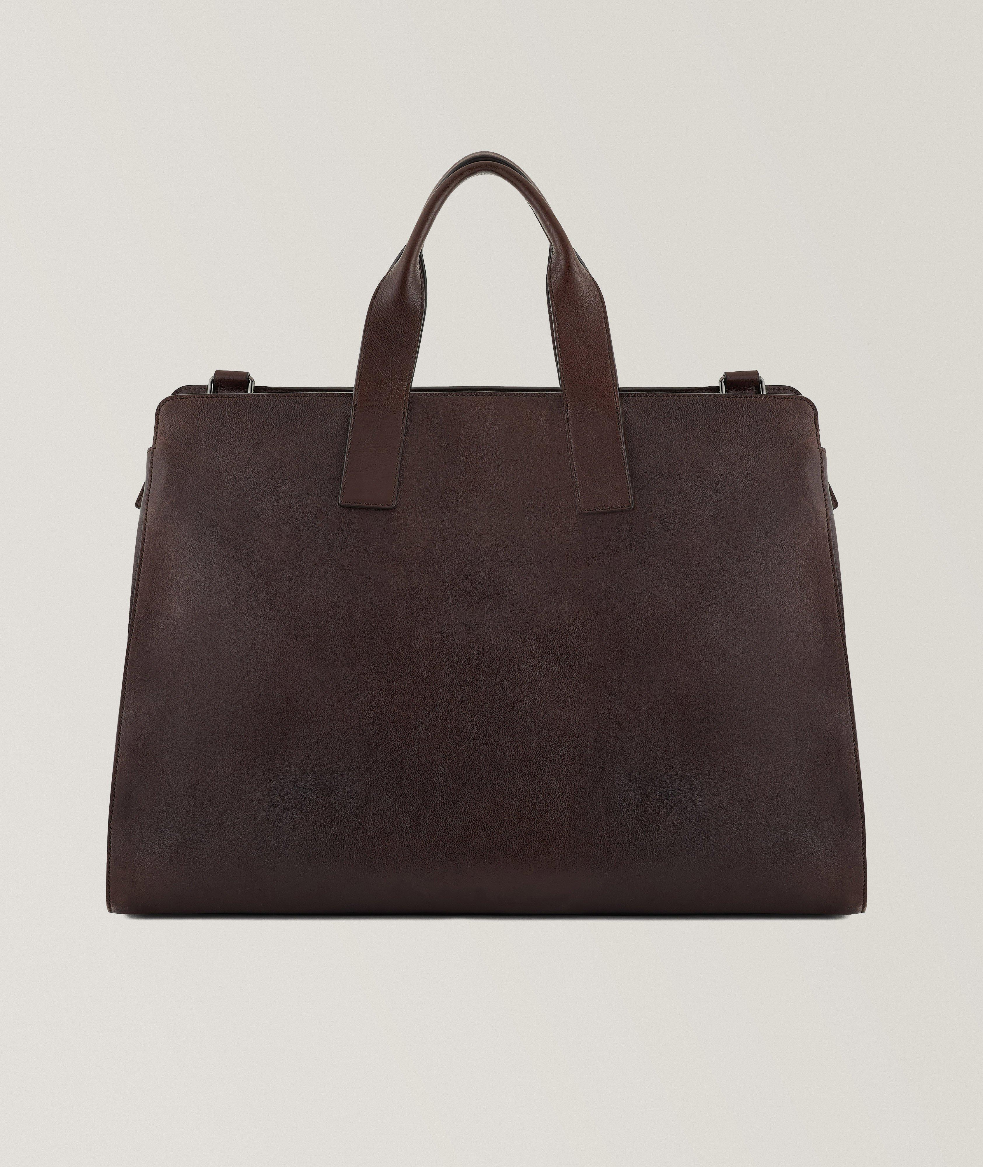 Sac polochon en cuir image 1