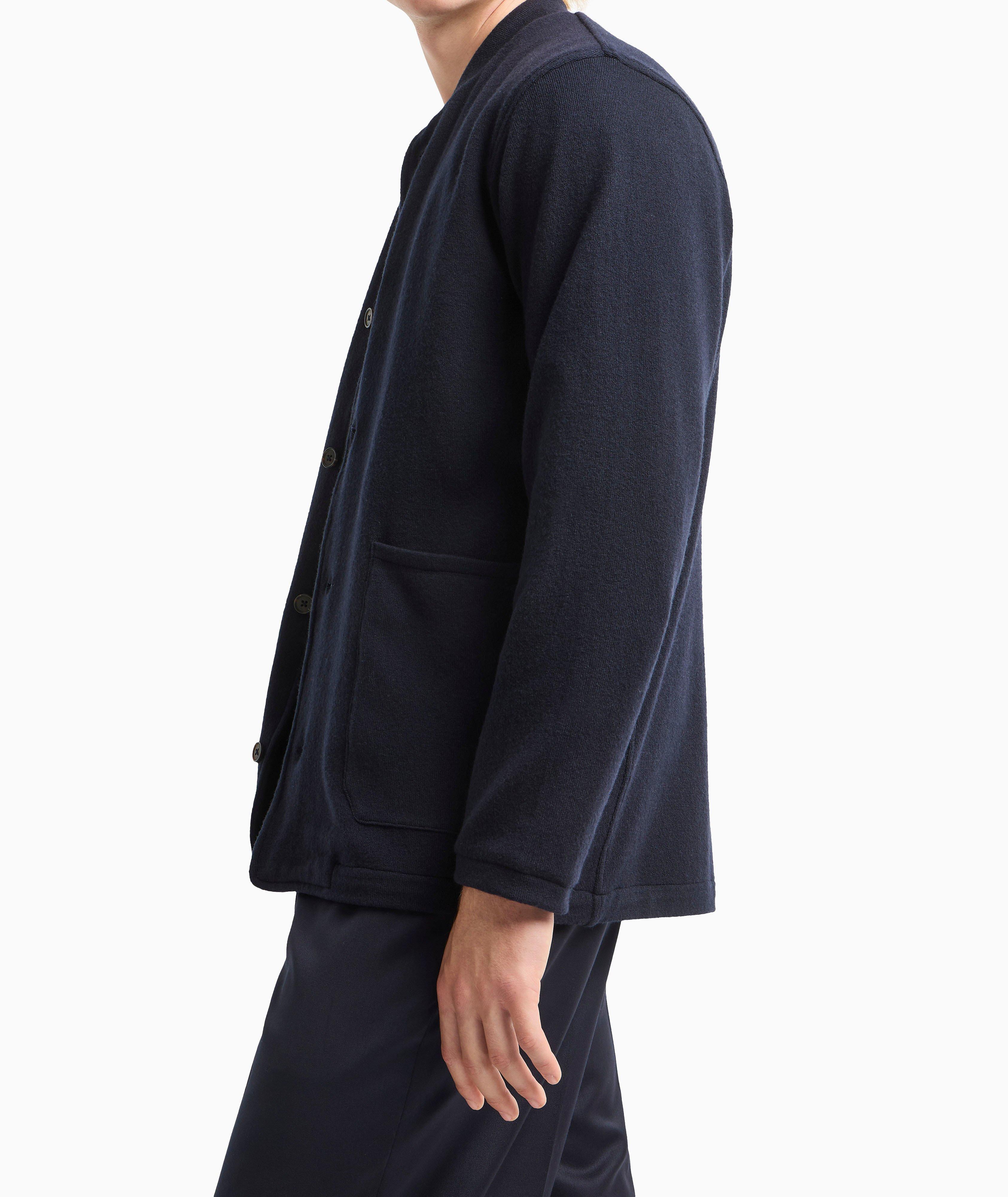 Guru-Collar Virgin Wool-Blend Jacket  image 3