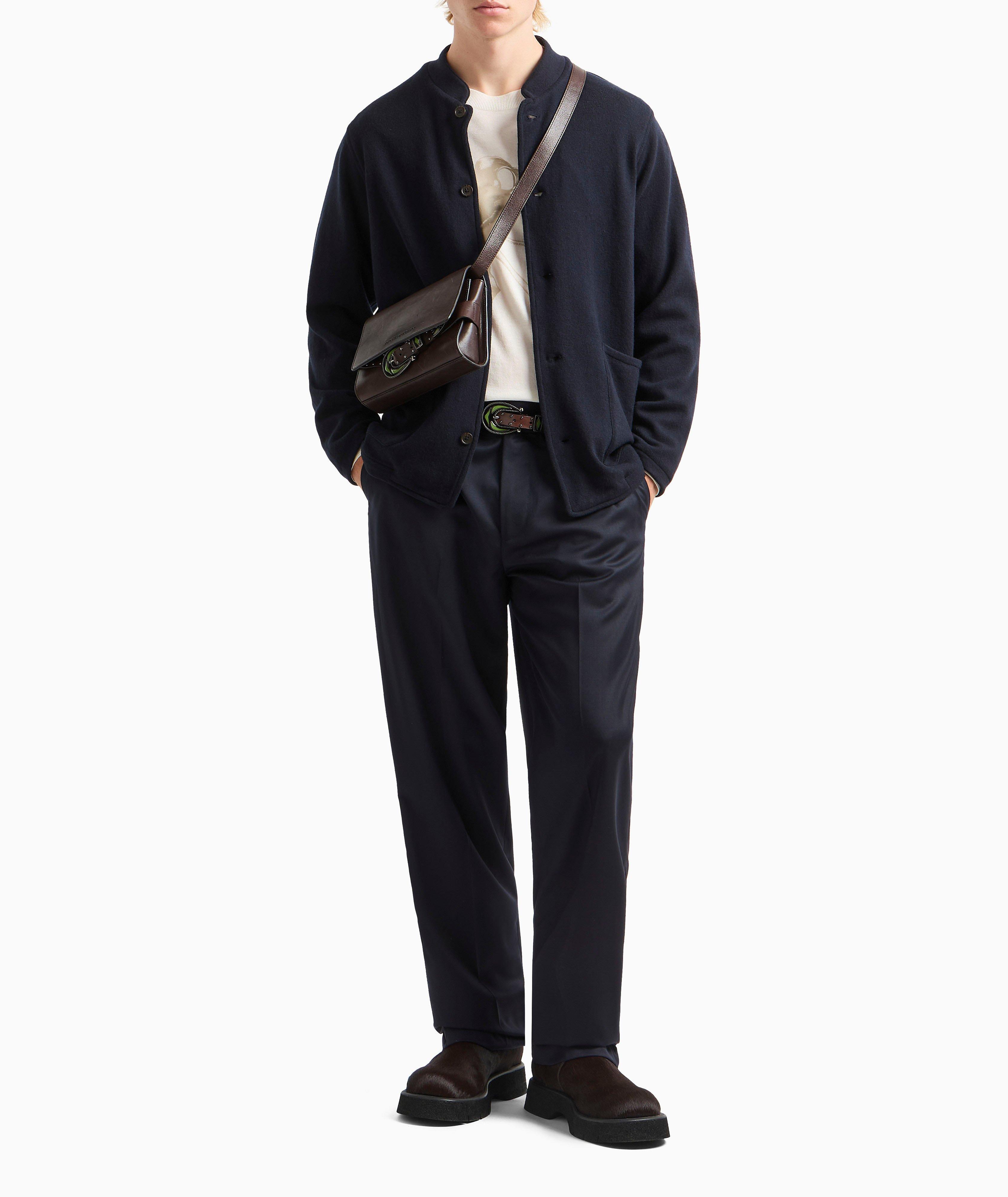 Guru-Collar Virgin Wool-Blend Jacket  image 4