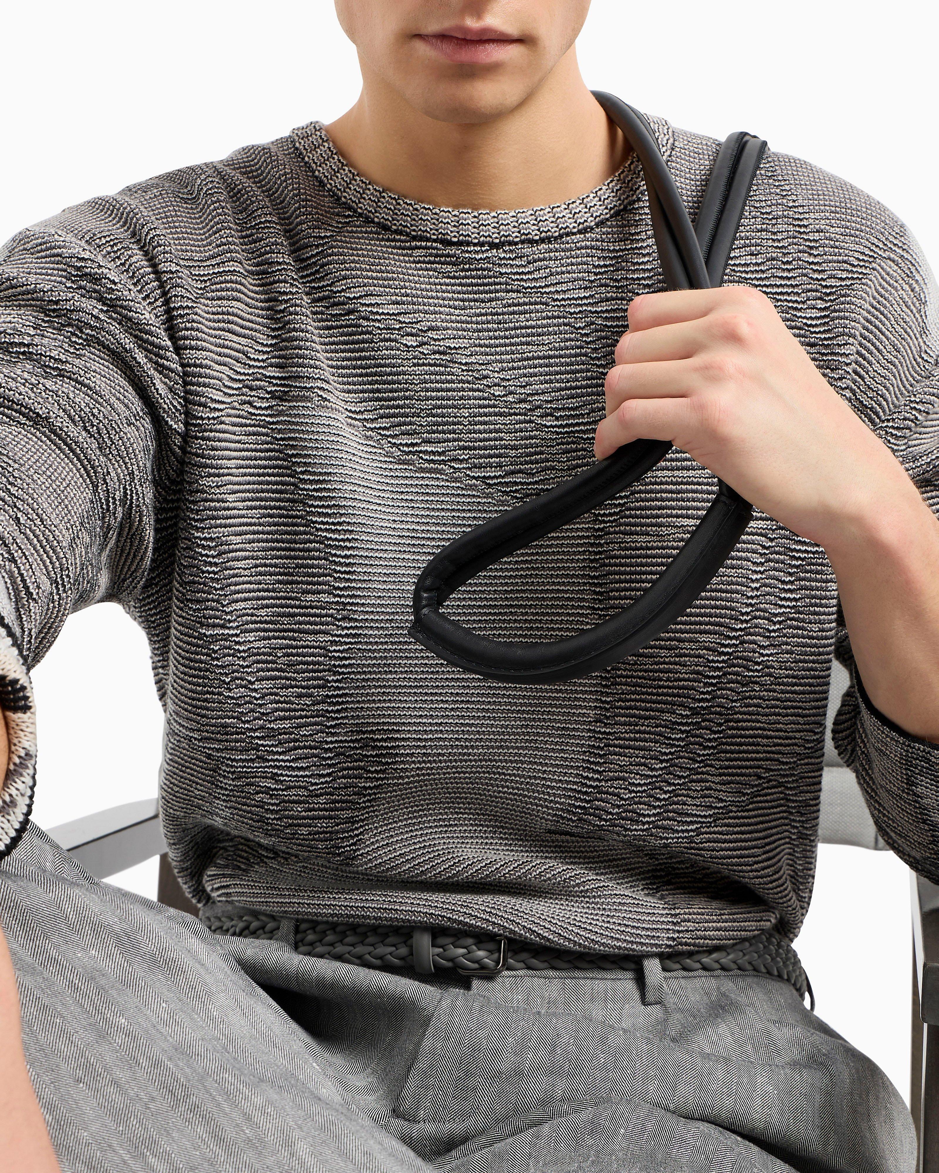 Jacquard Cotton-Cashmere Blend Sweater image 8