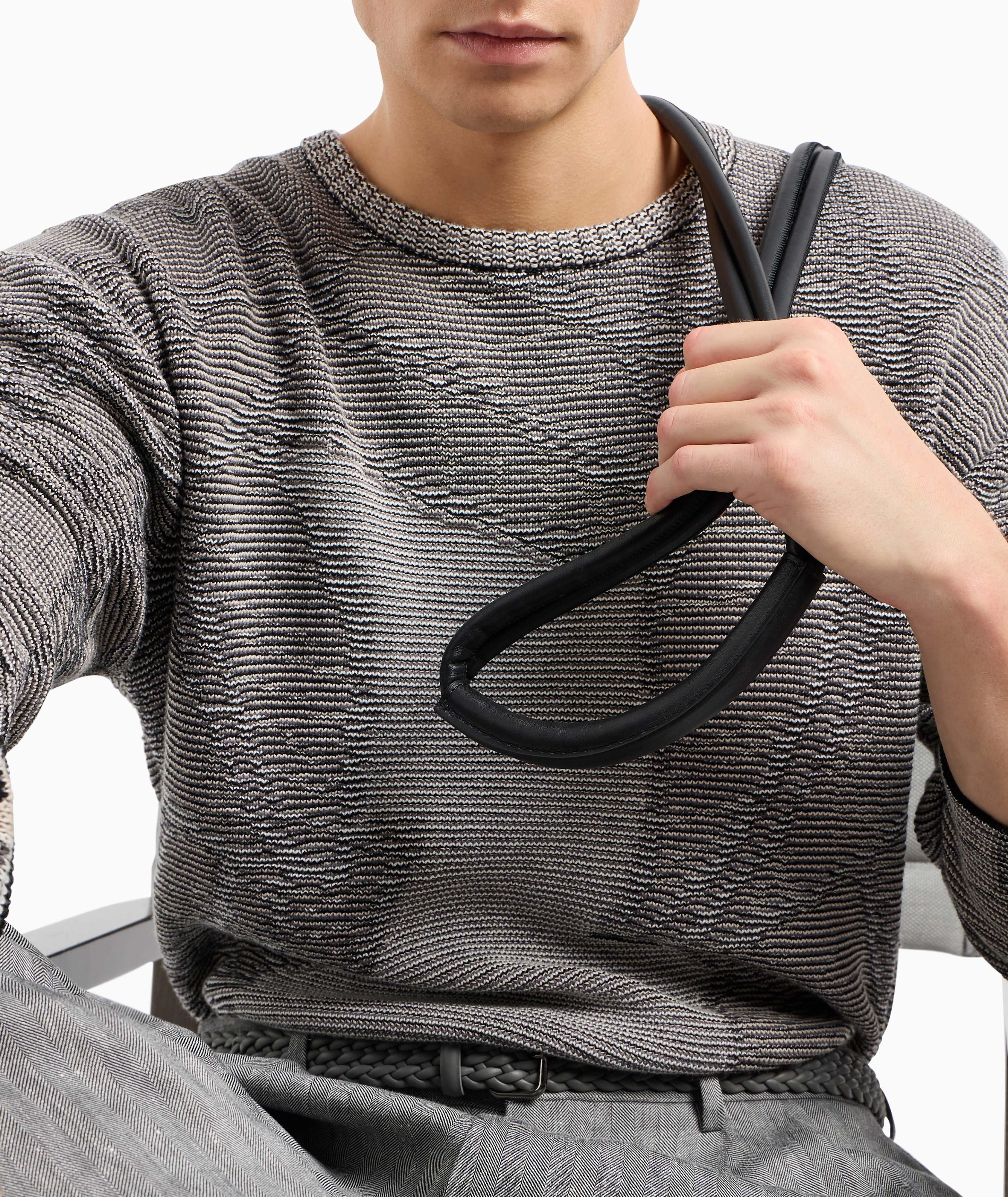 Jacquard Cotton-Cashmere Blend Sweater image 3