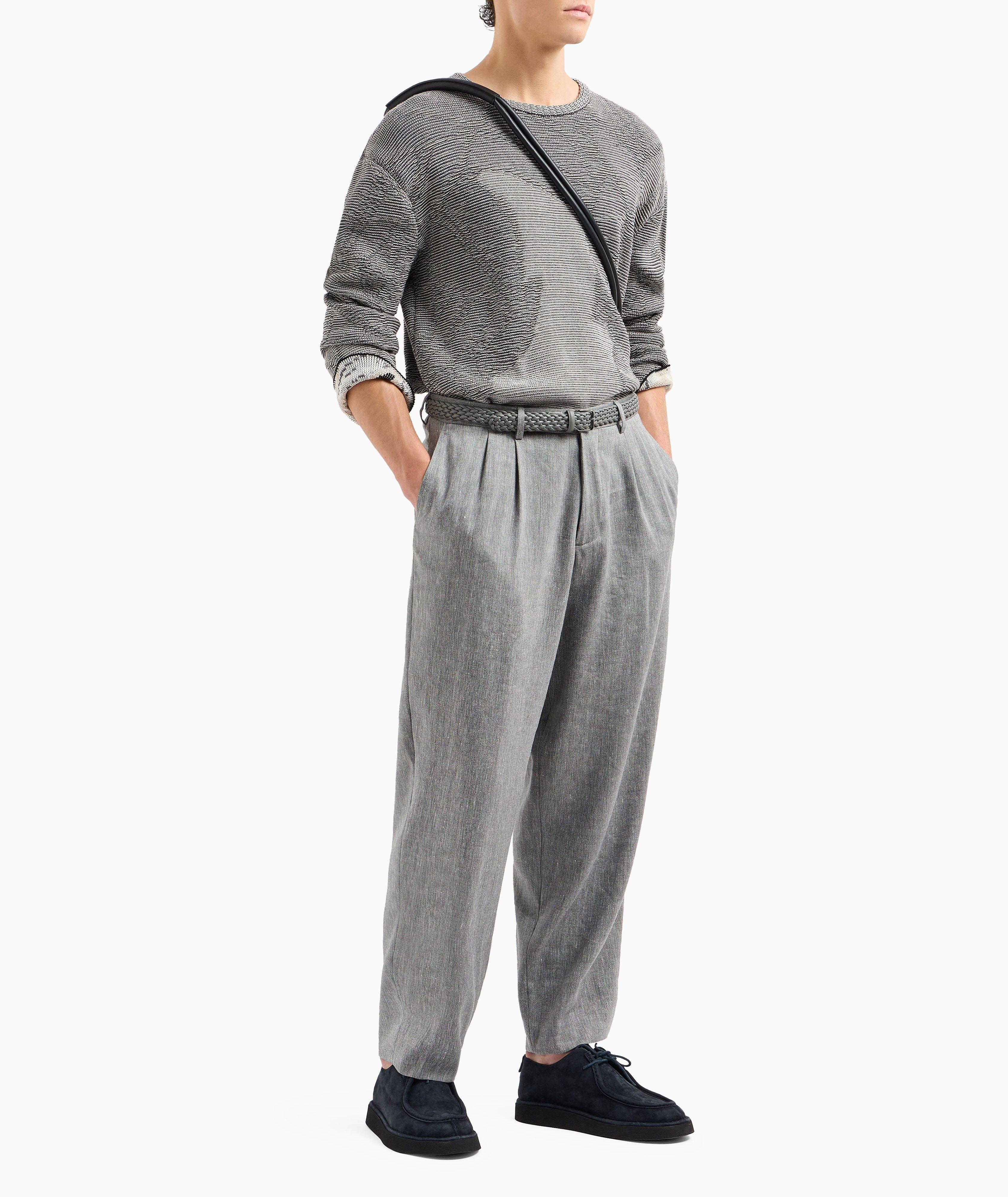 Jacquard Cotton-Cashmere Blend Sweater image 4