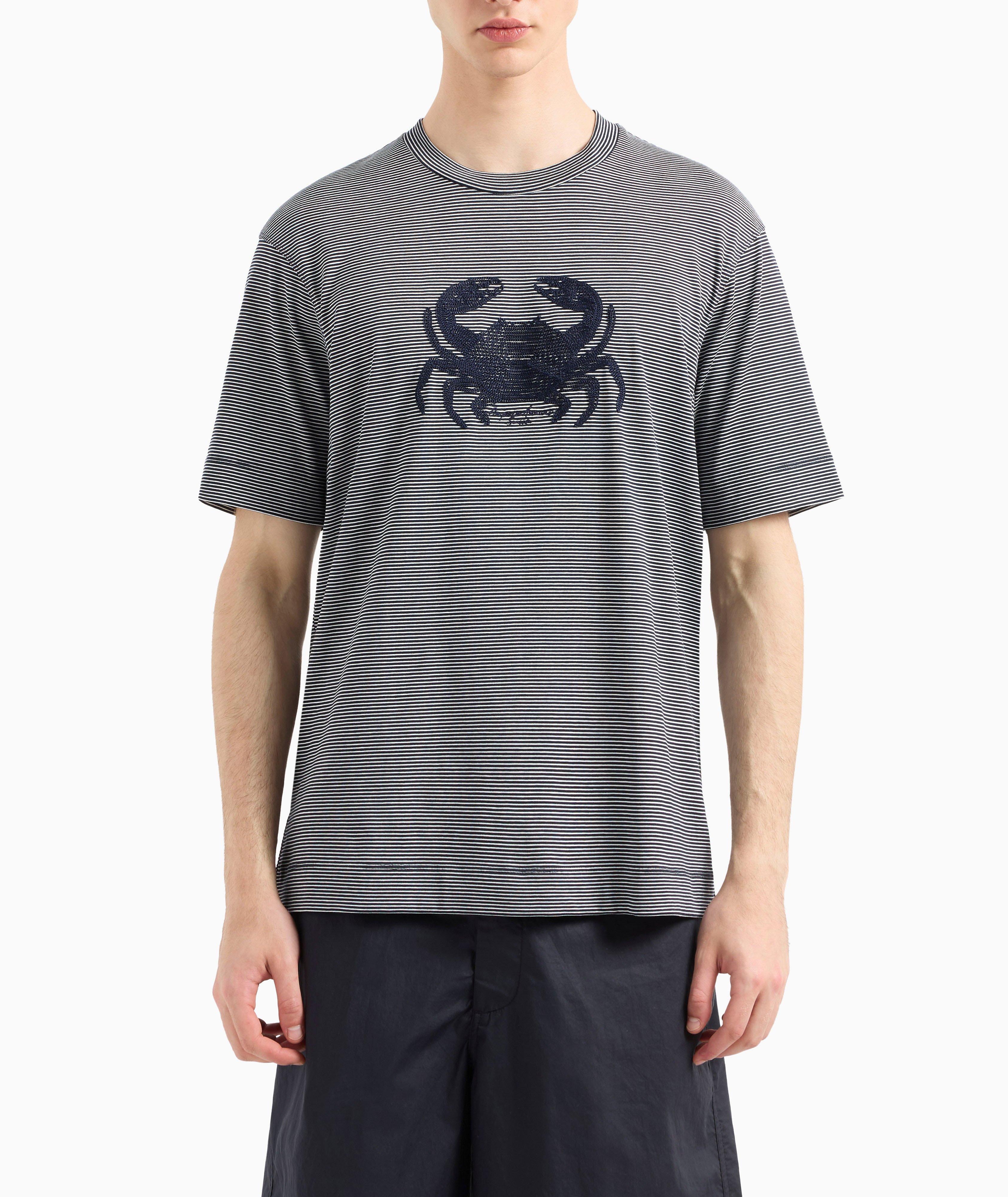 Milleraies Cotton Jacquard Jersey T-Shirt image 1