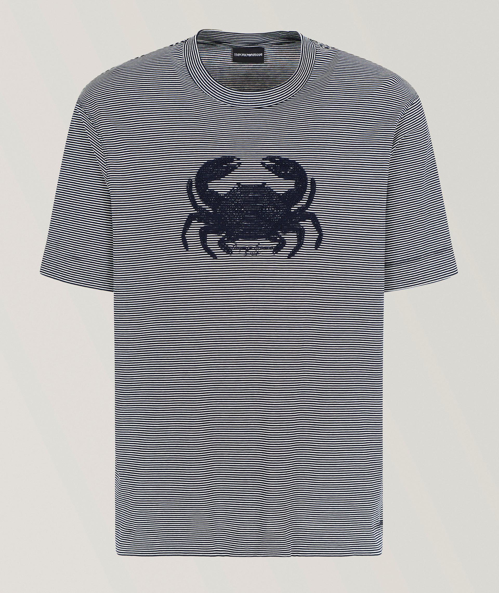Milleraies Cotton Jacquard Jersey T-Shirt image 0