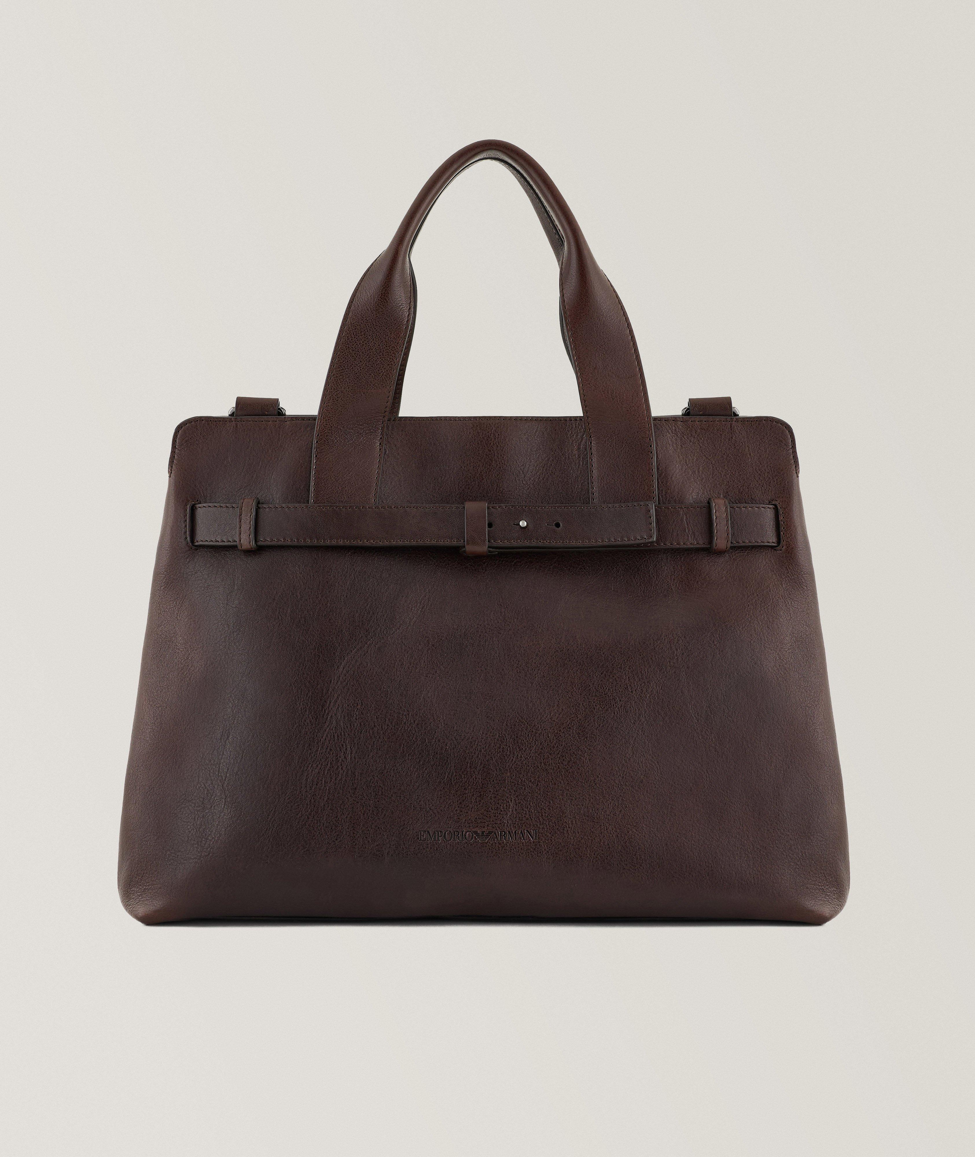 Sac polochon en cuir image 1