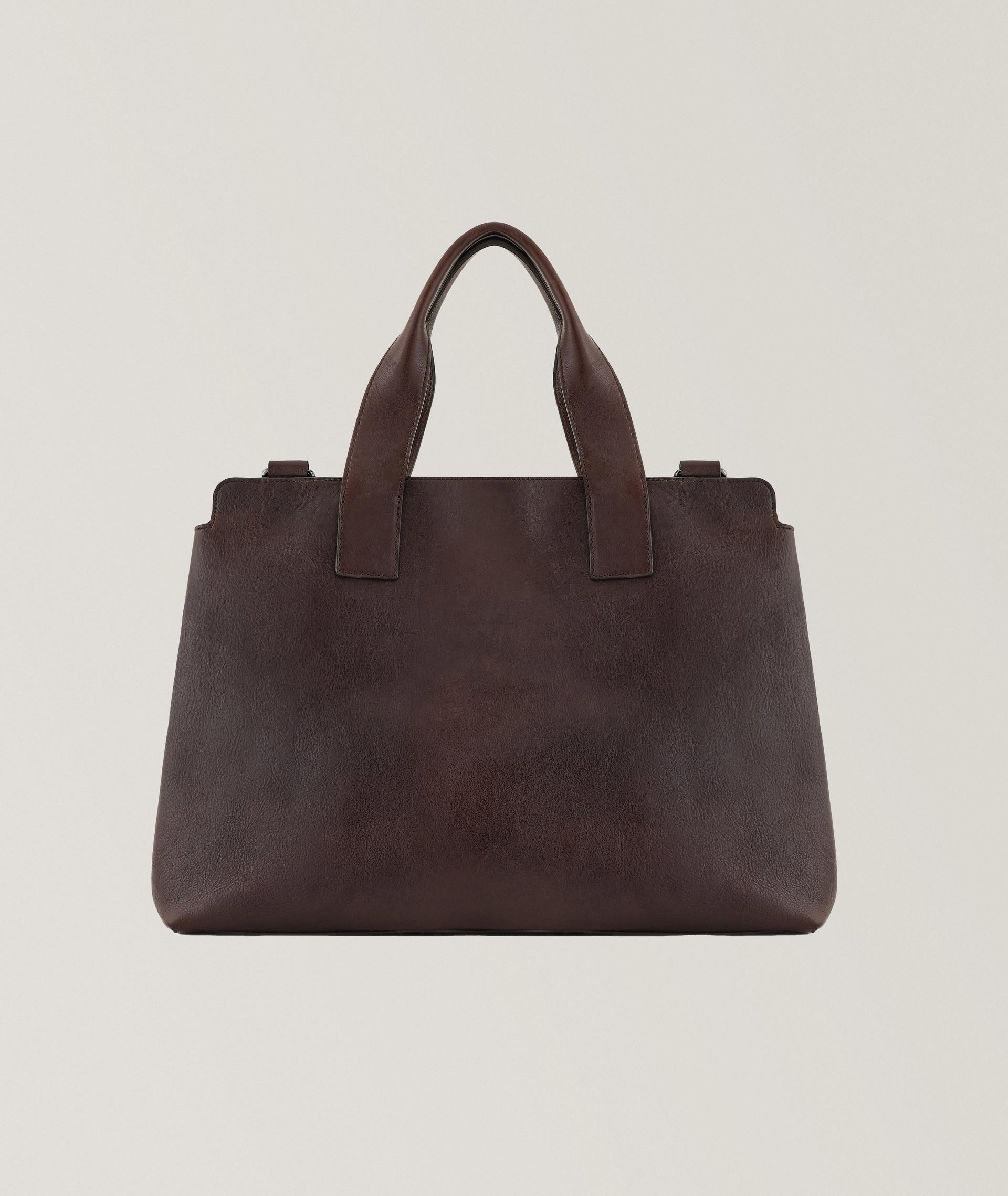 Smooth Leather Duffel Bag image 0