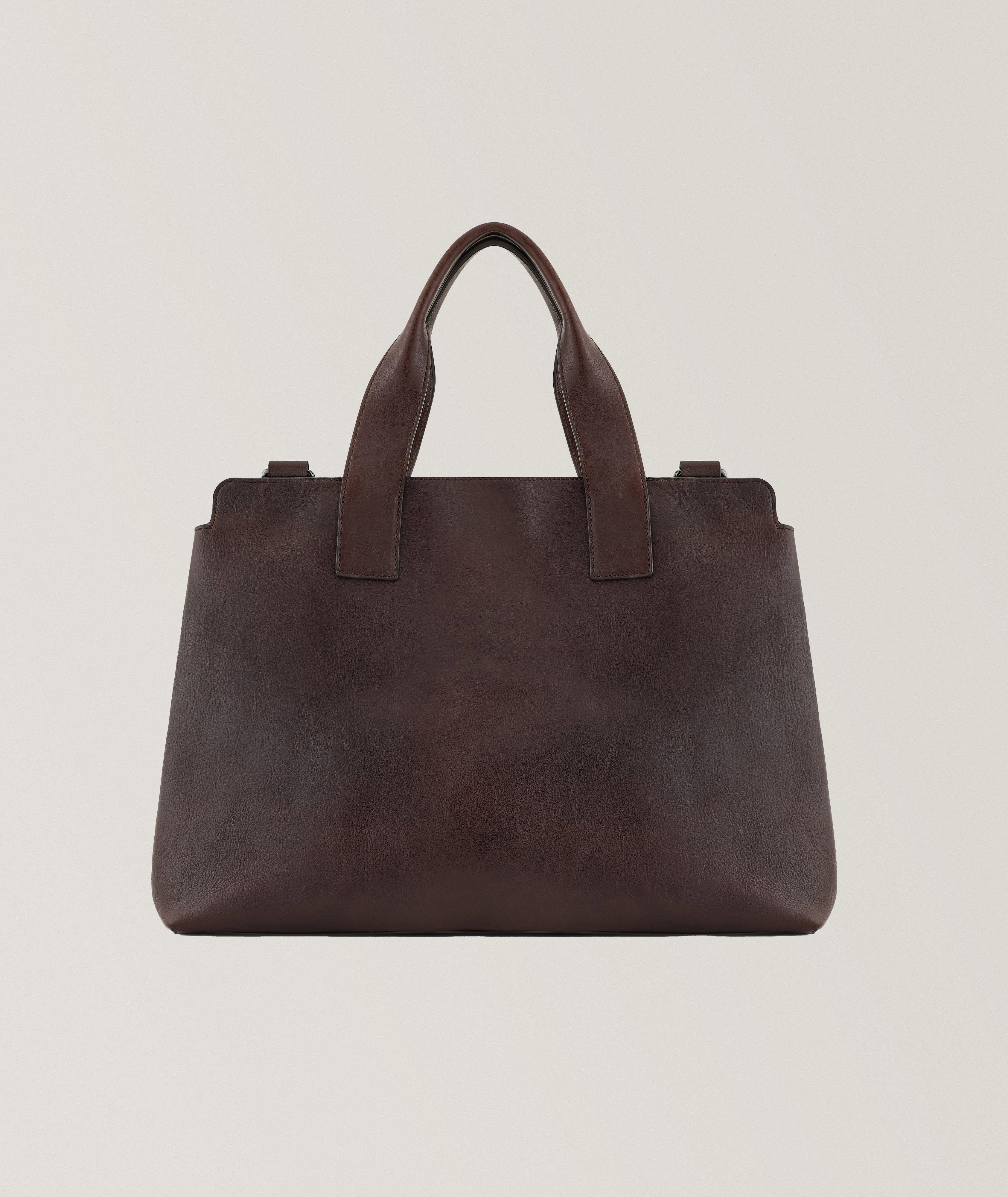 Sac polochon en cuir image 0