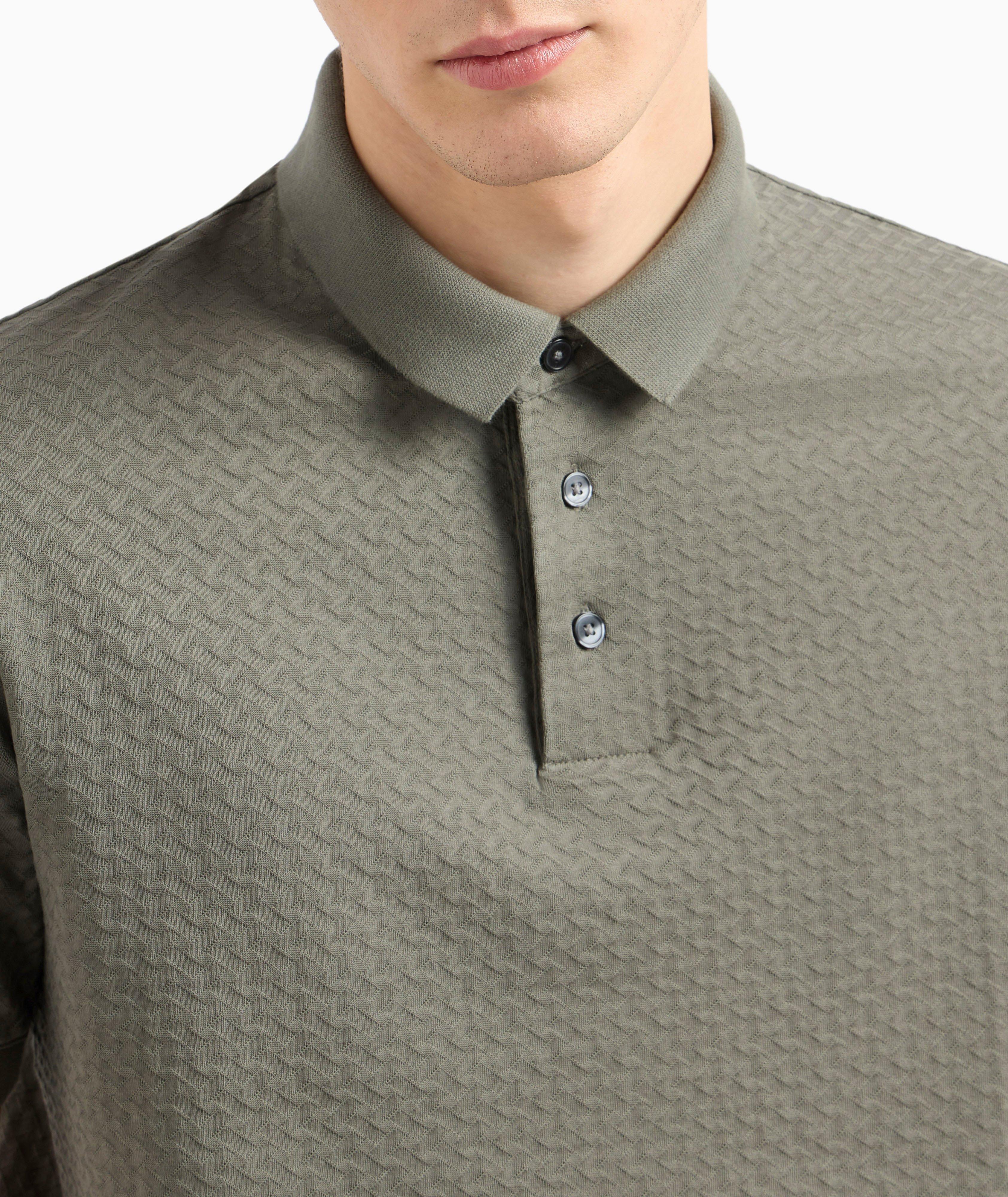 Jacquard Jersey Polo image 3