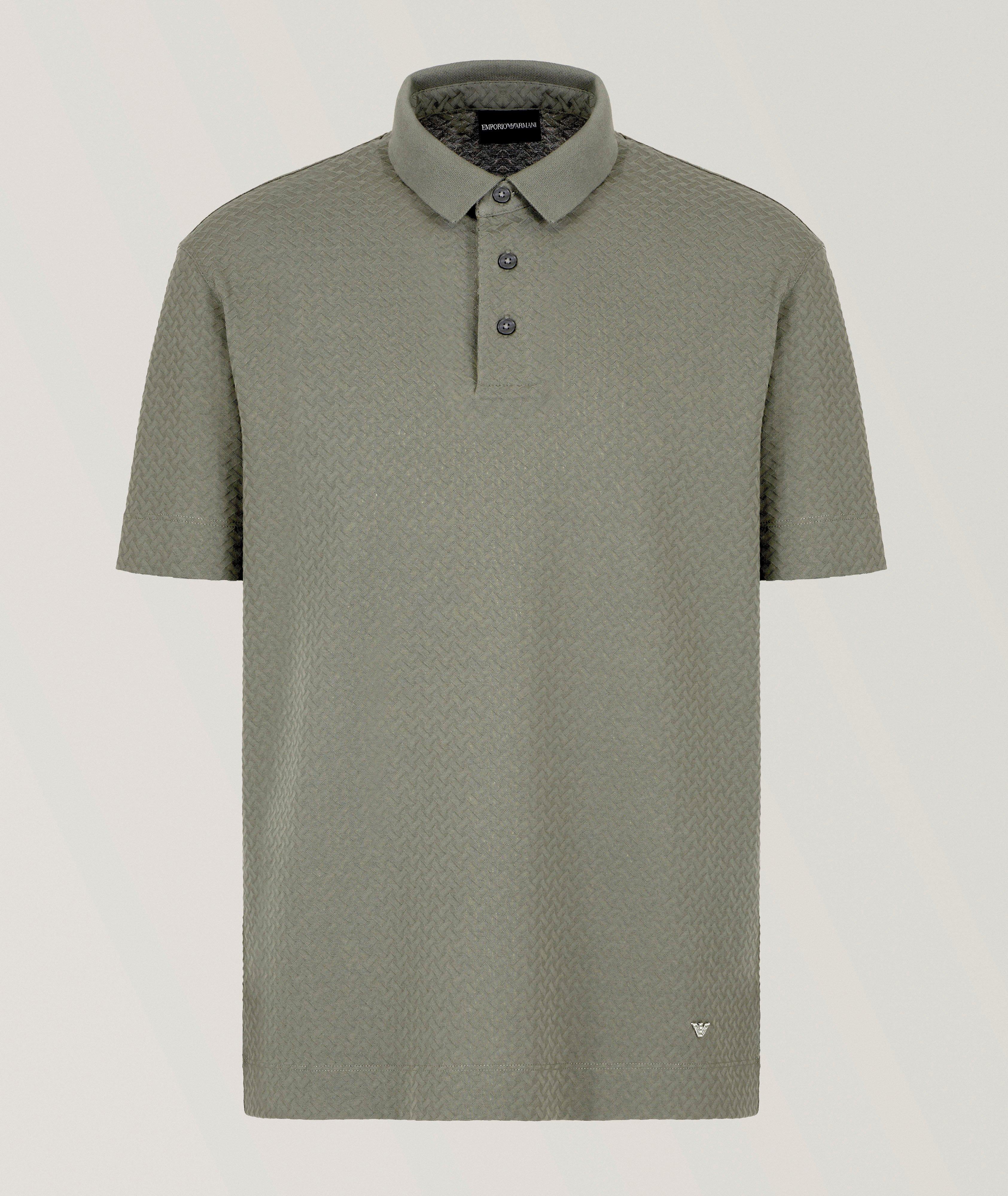 Jacquard Jersey Polo image 0