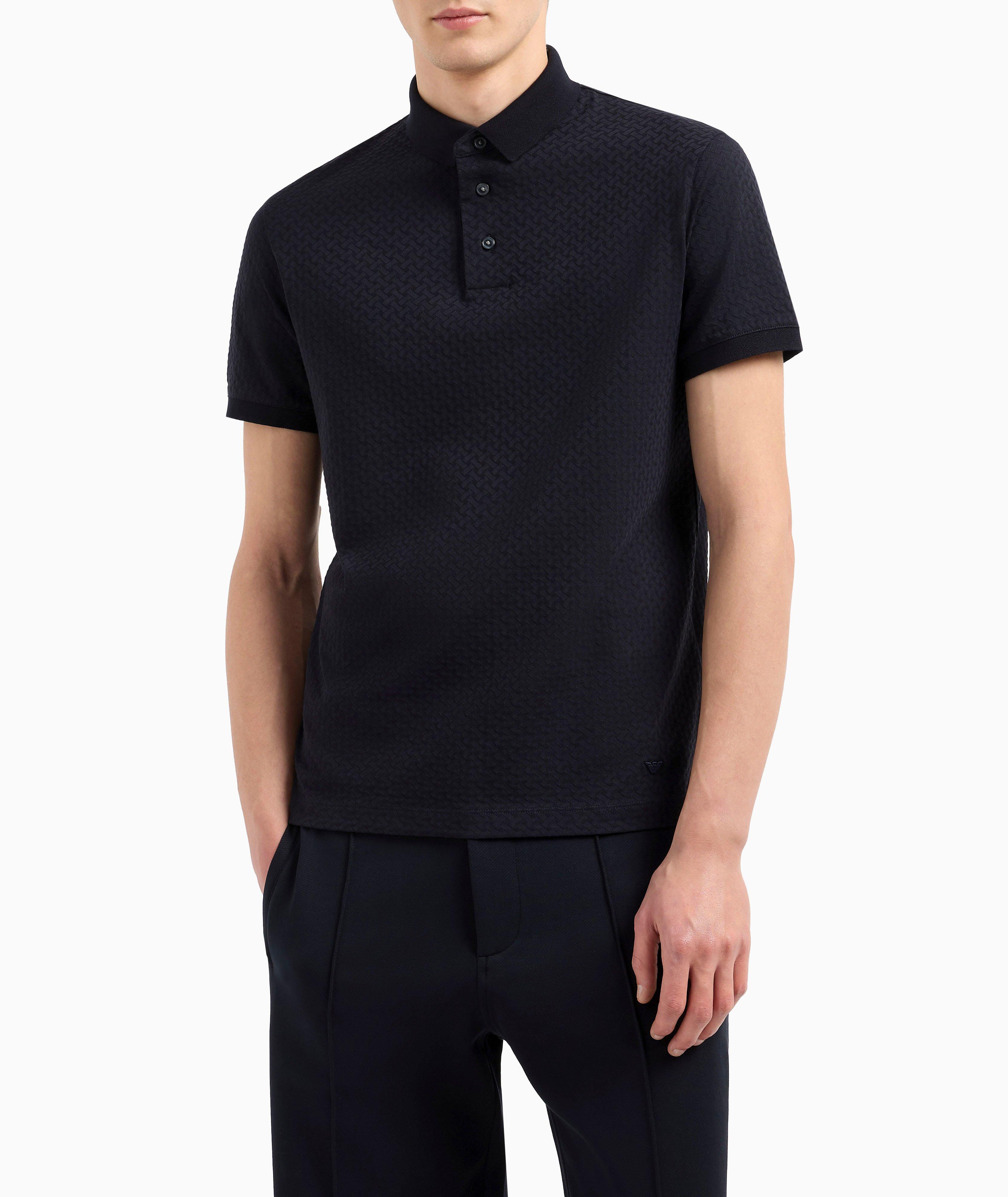 Jacquard Jersey Polo  image 1