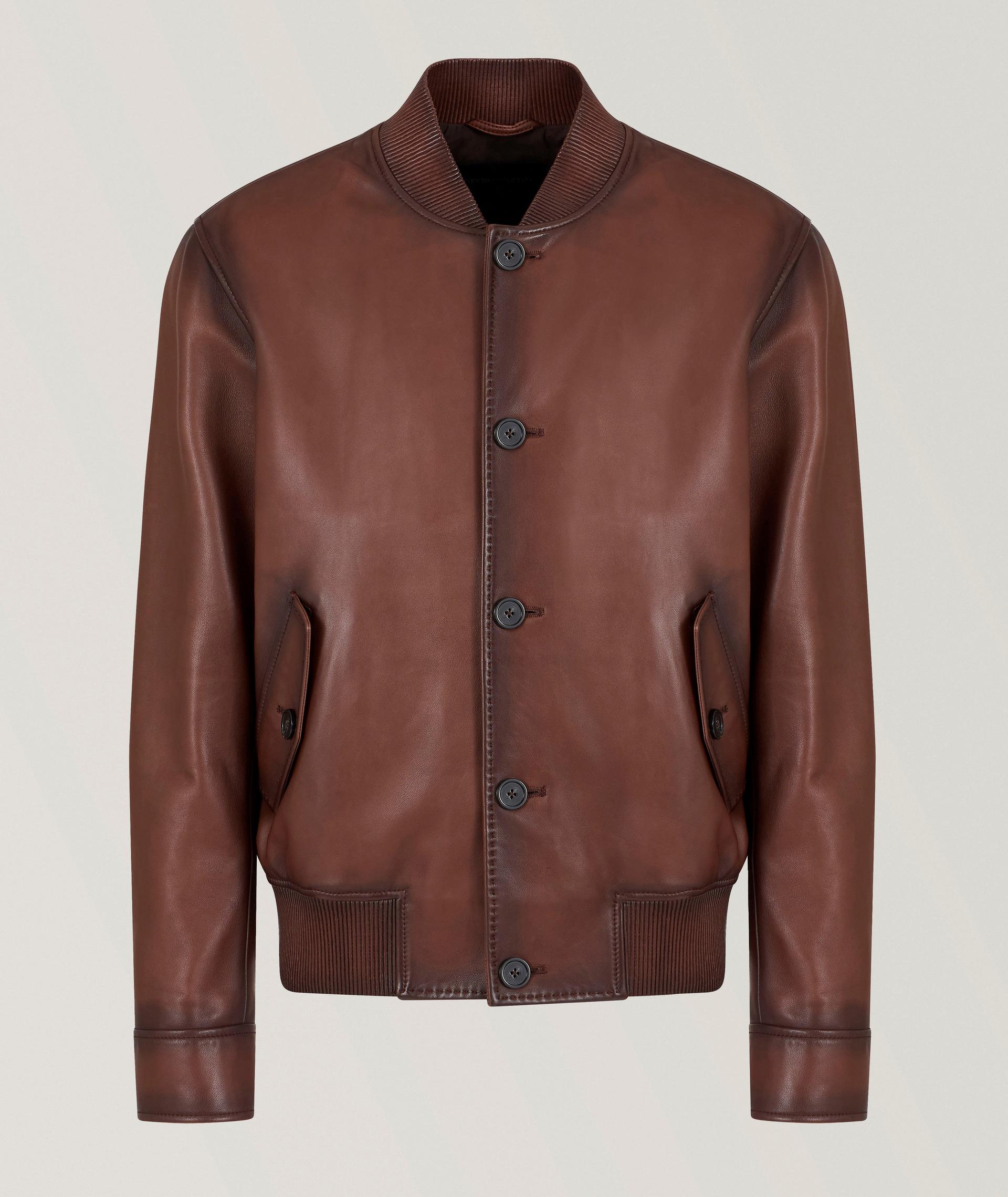 Blouson en cuir nappa image 0