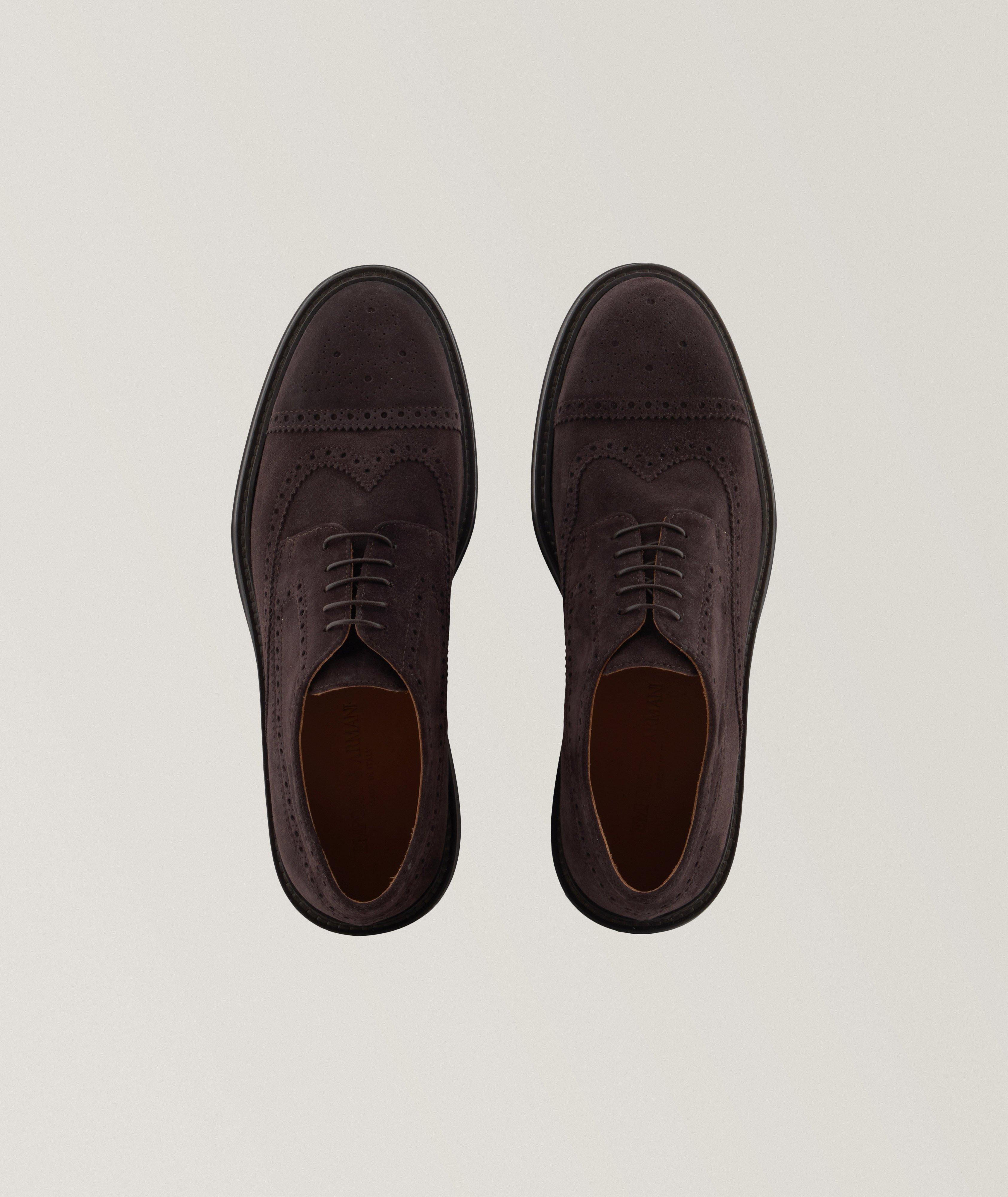 Suede Wingtip Brogues  image 1