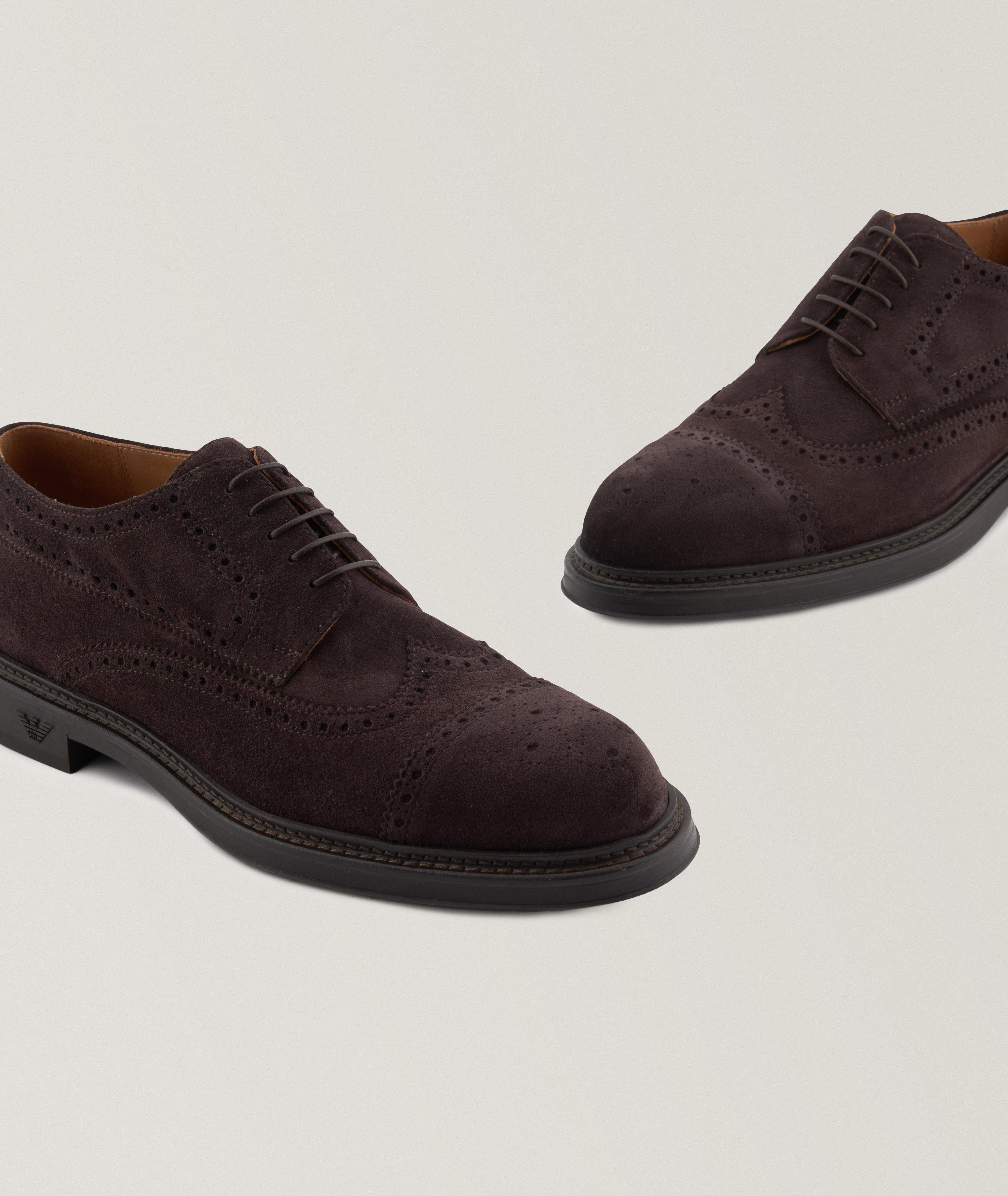 Suede Wingtip Brogues  image 3