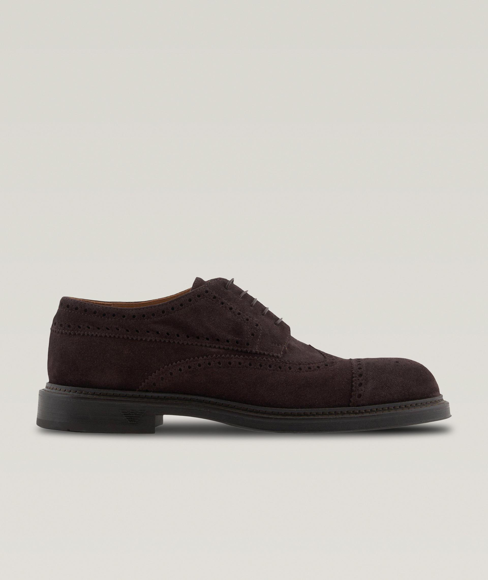 Suede Wingtip Brogues  image 0