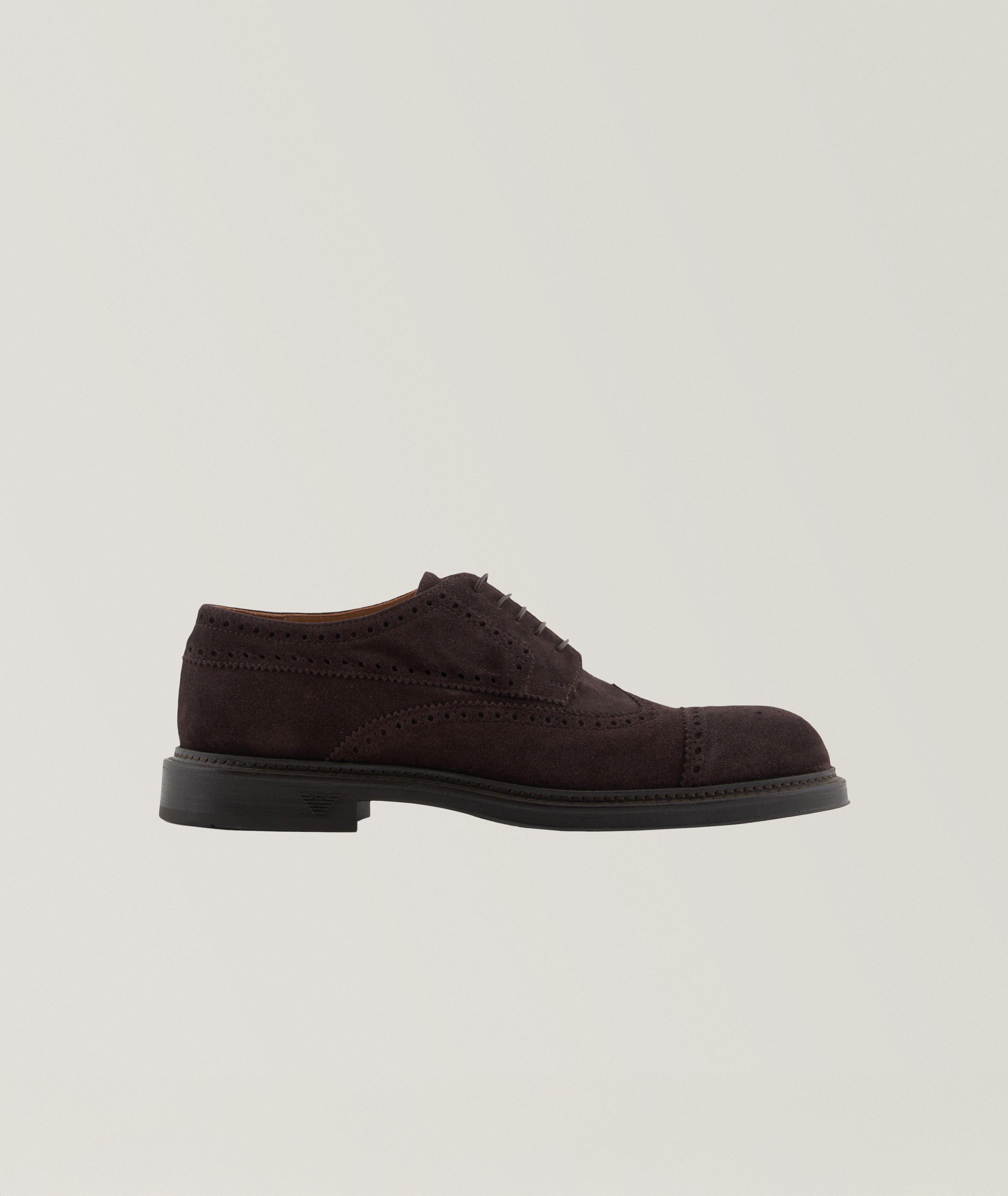 Suede Wingtip Brogues  image 0