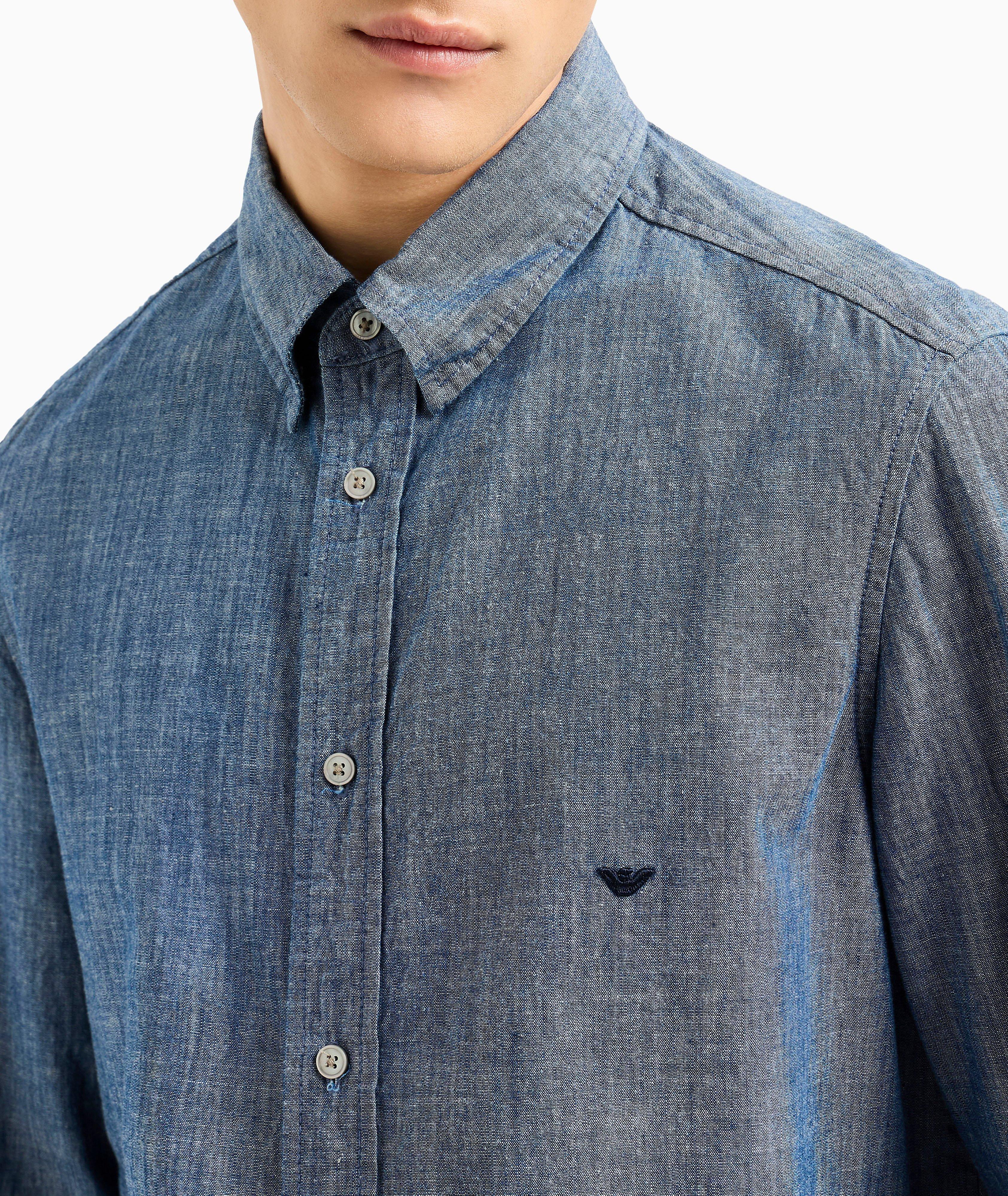 Chemise en toile chambray de coton image 3