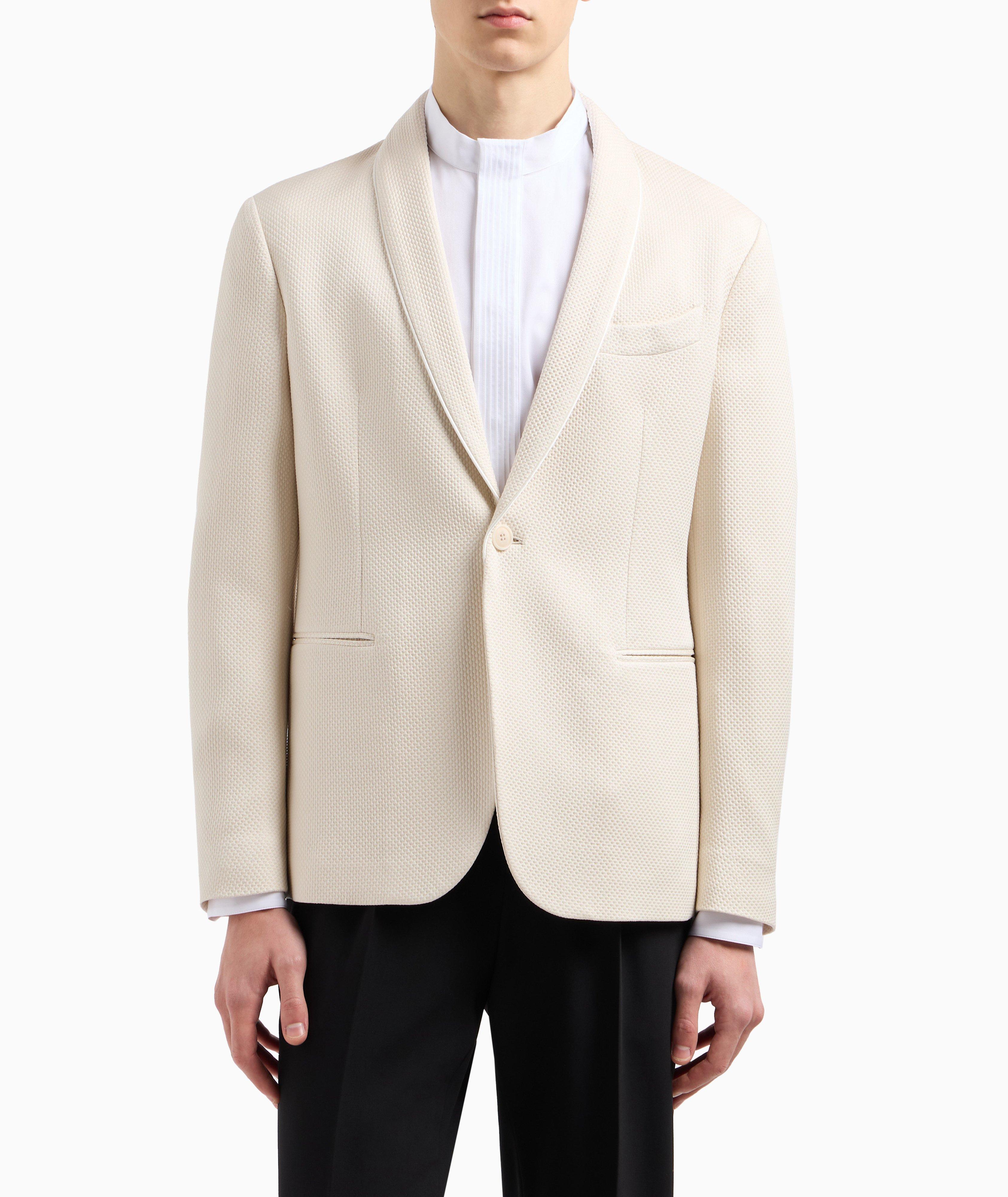 Silk-Blend Single-Breasted Sport Jacket image 1