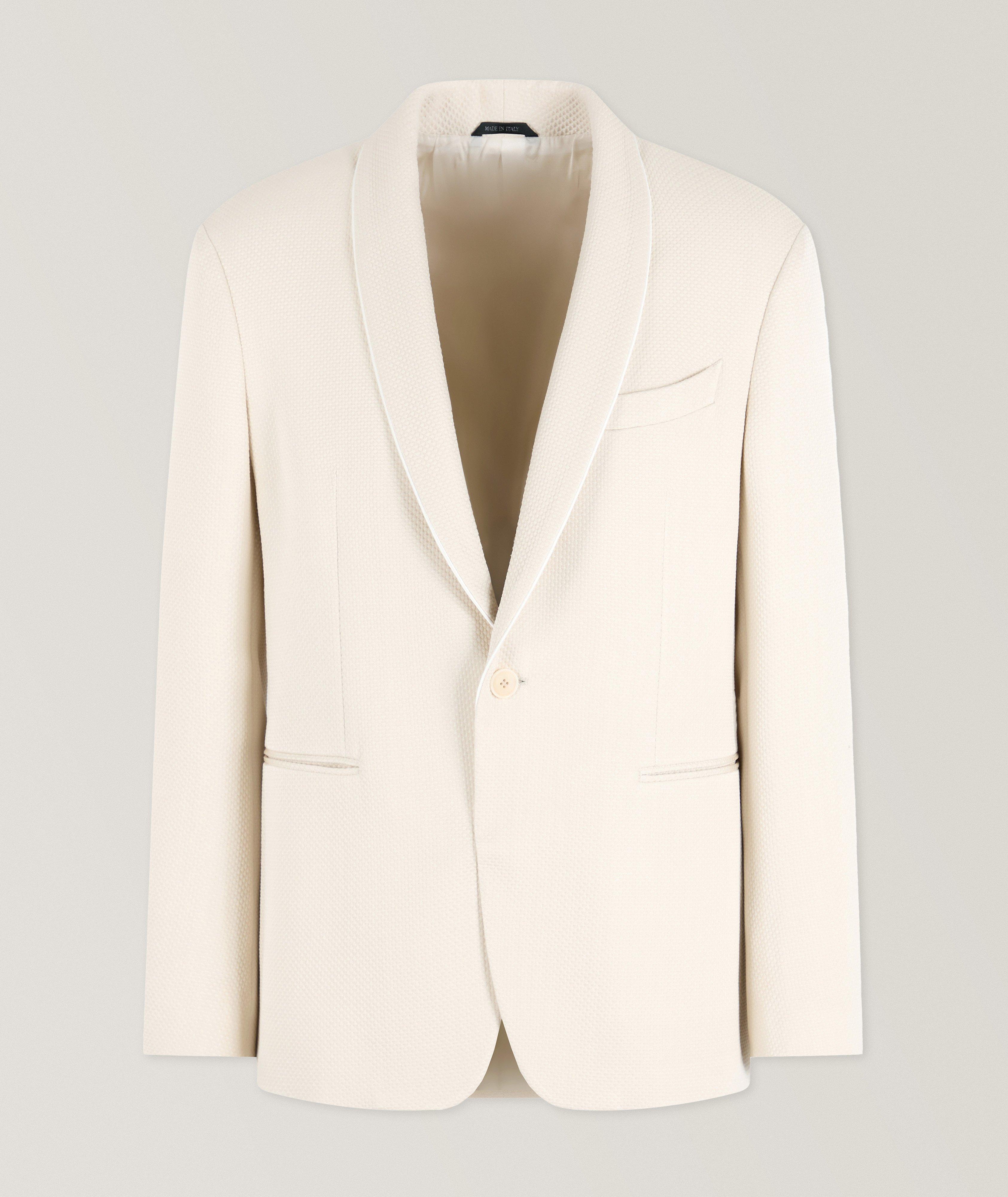 Silk-Blend Single-Breasted Sport Jacket image 0