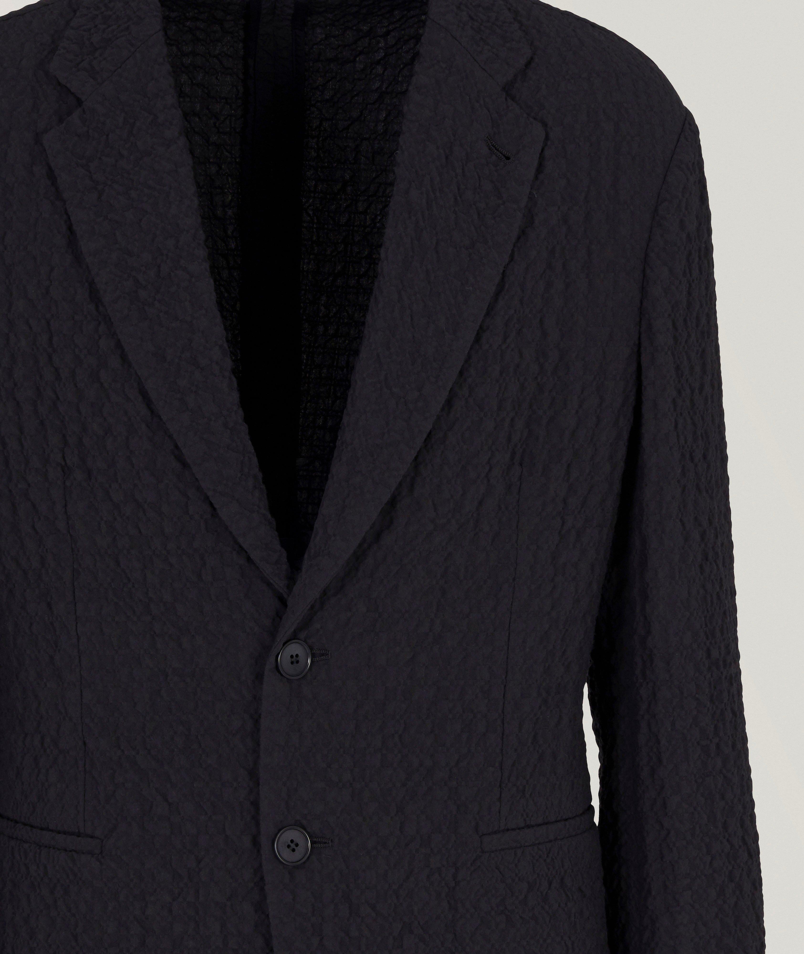 Stretch-Wool Single-Breasted Sport Jacket image 4