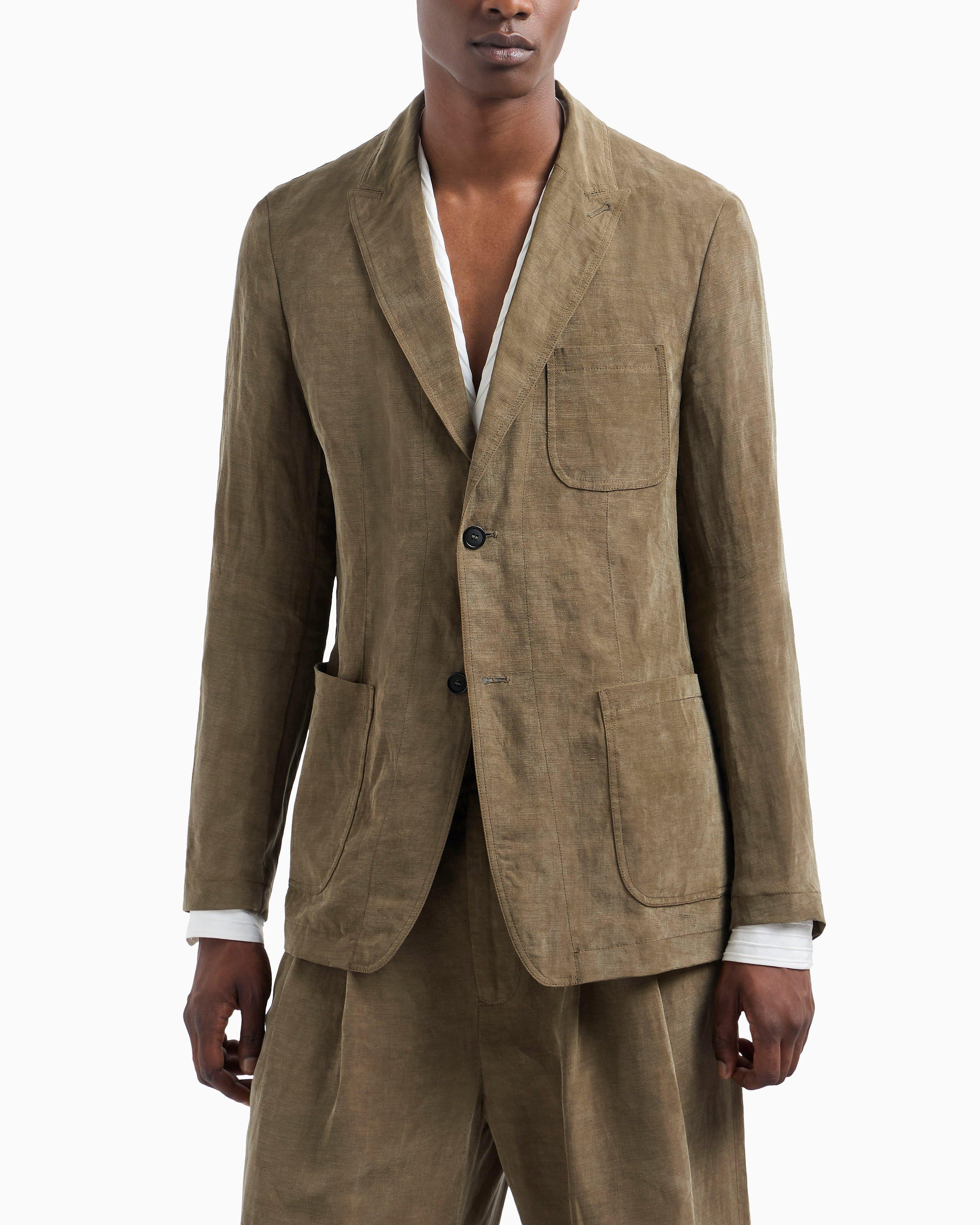 Linen-Blend Sport Jacket image 4