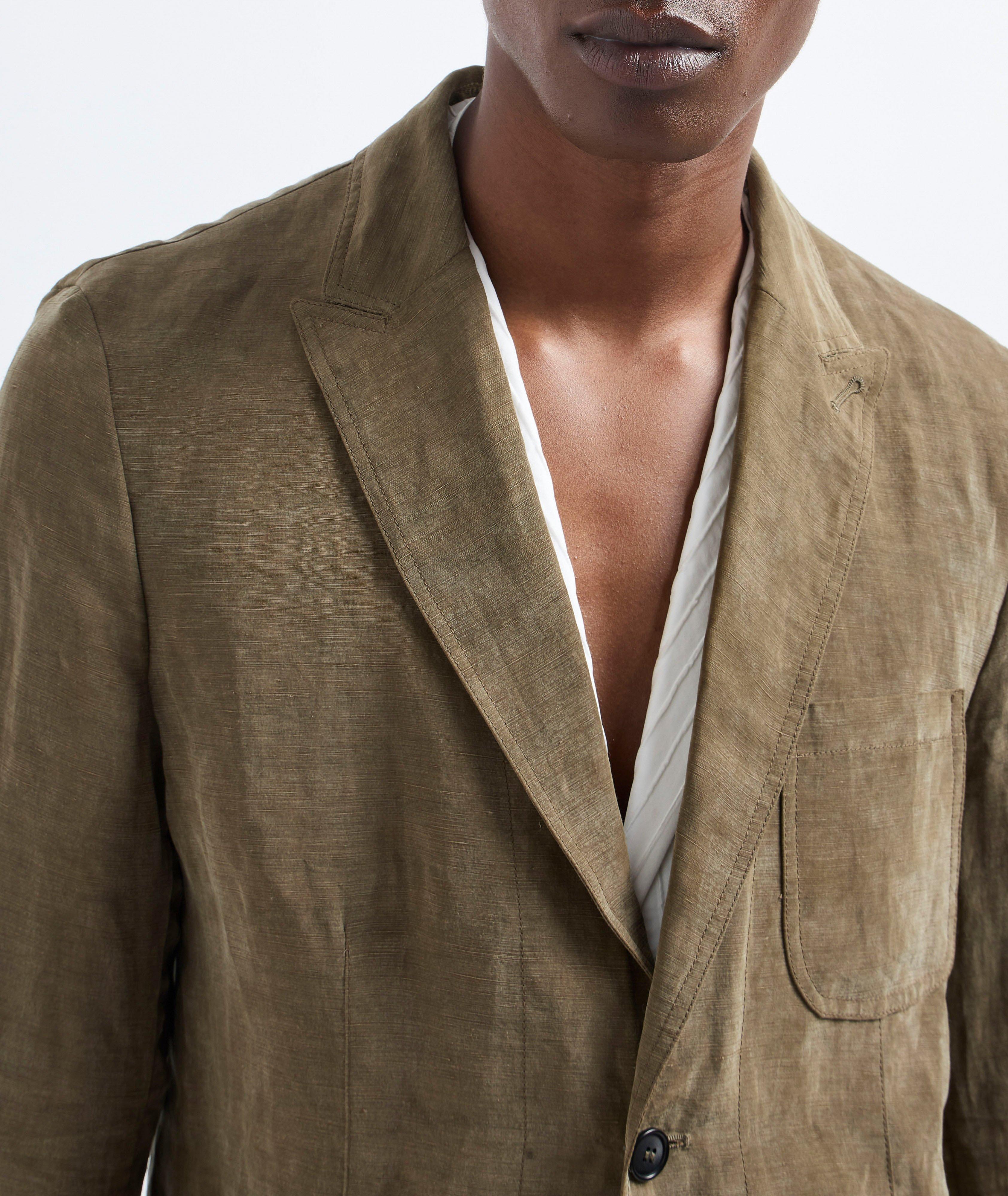 Linen-Blend Sport Jacket image 6