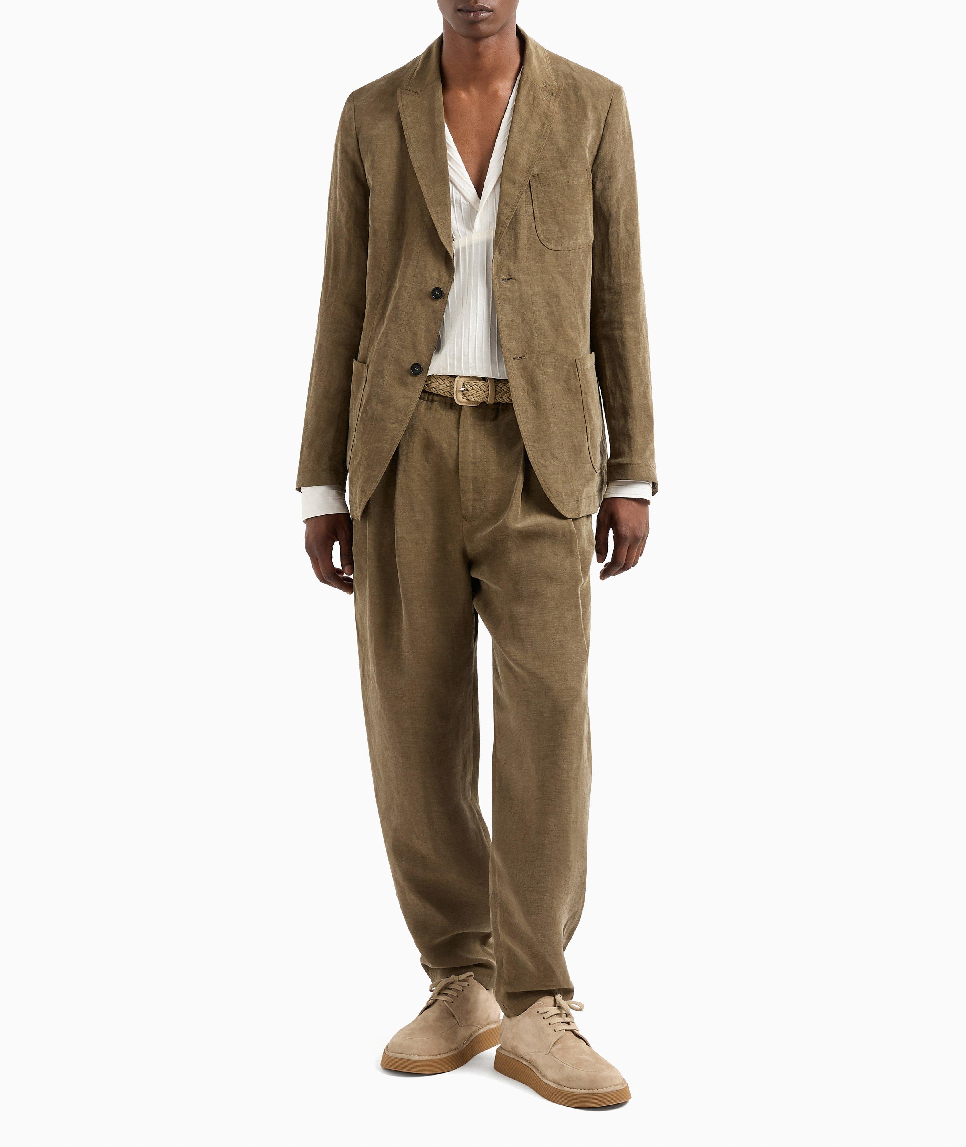 Linen-Blend Sport Jacket image 3