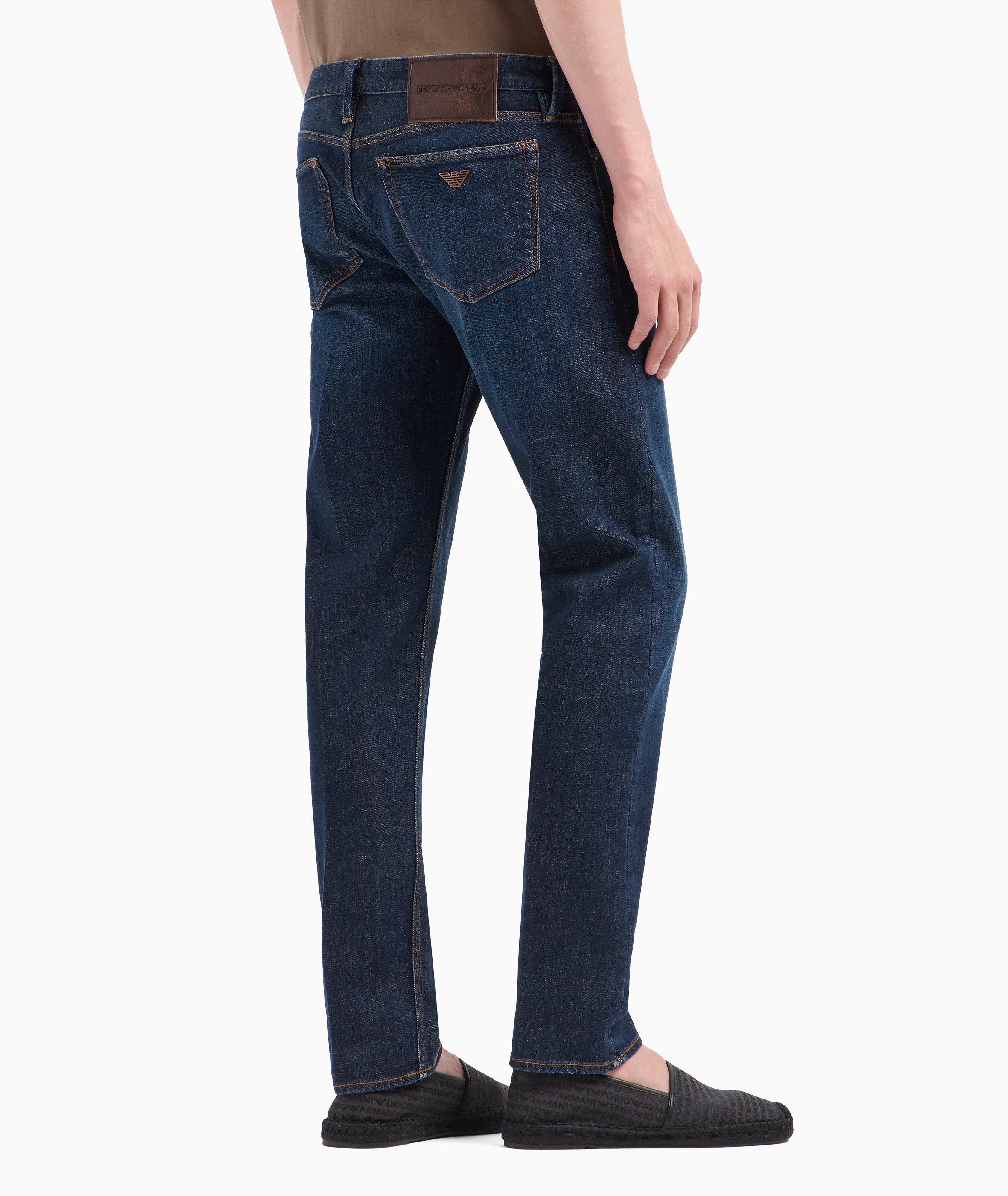 Slim-Fit Lyocell-Blend Five-Pocket Pants image 3