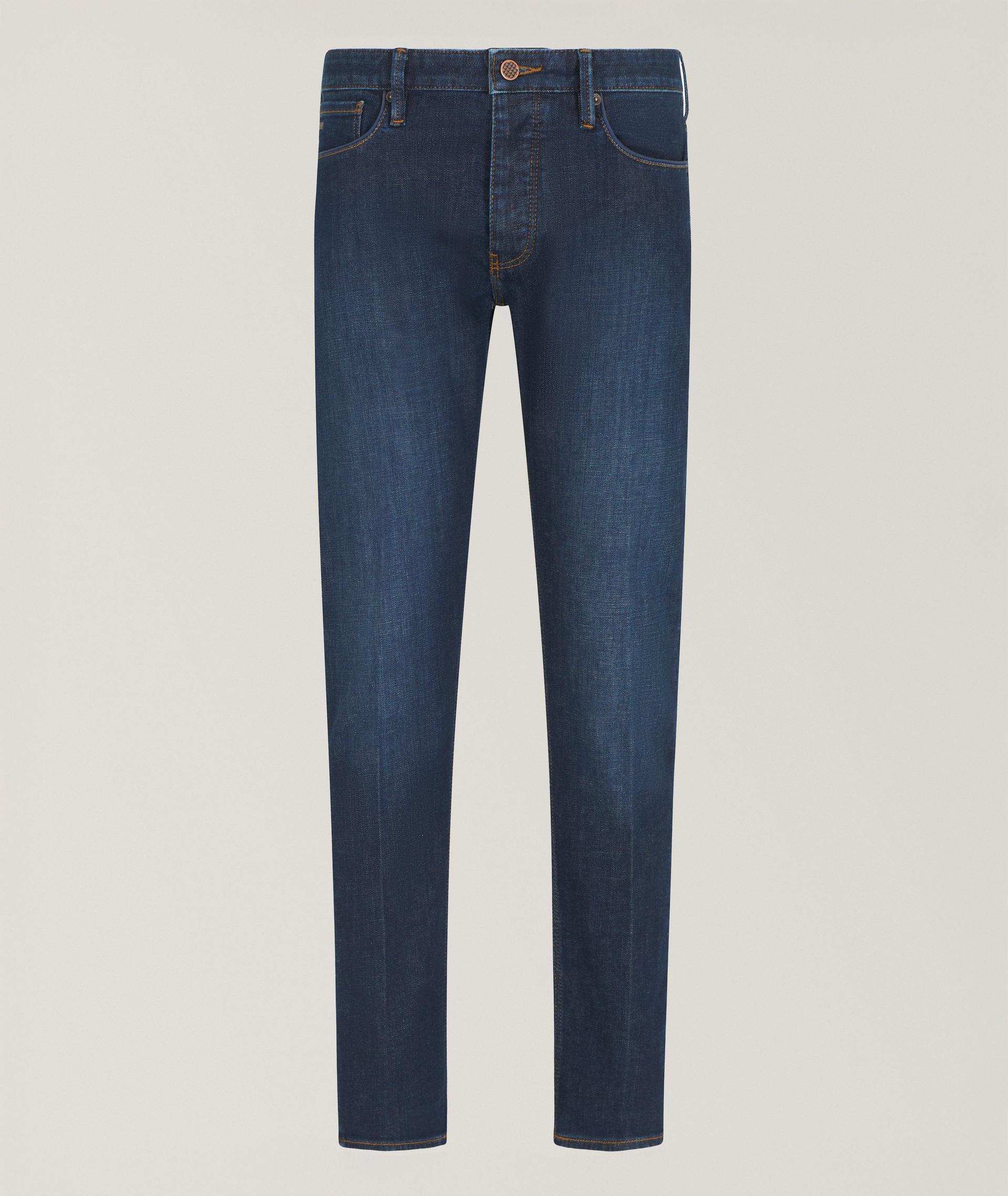Slim-Fit Lyocell-Blend Five-Pocket Pants image 0