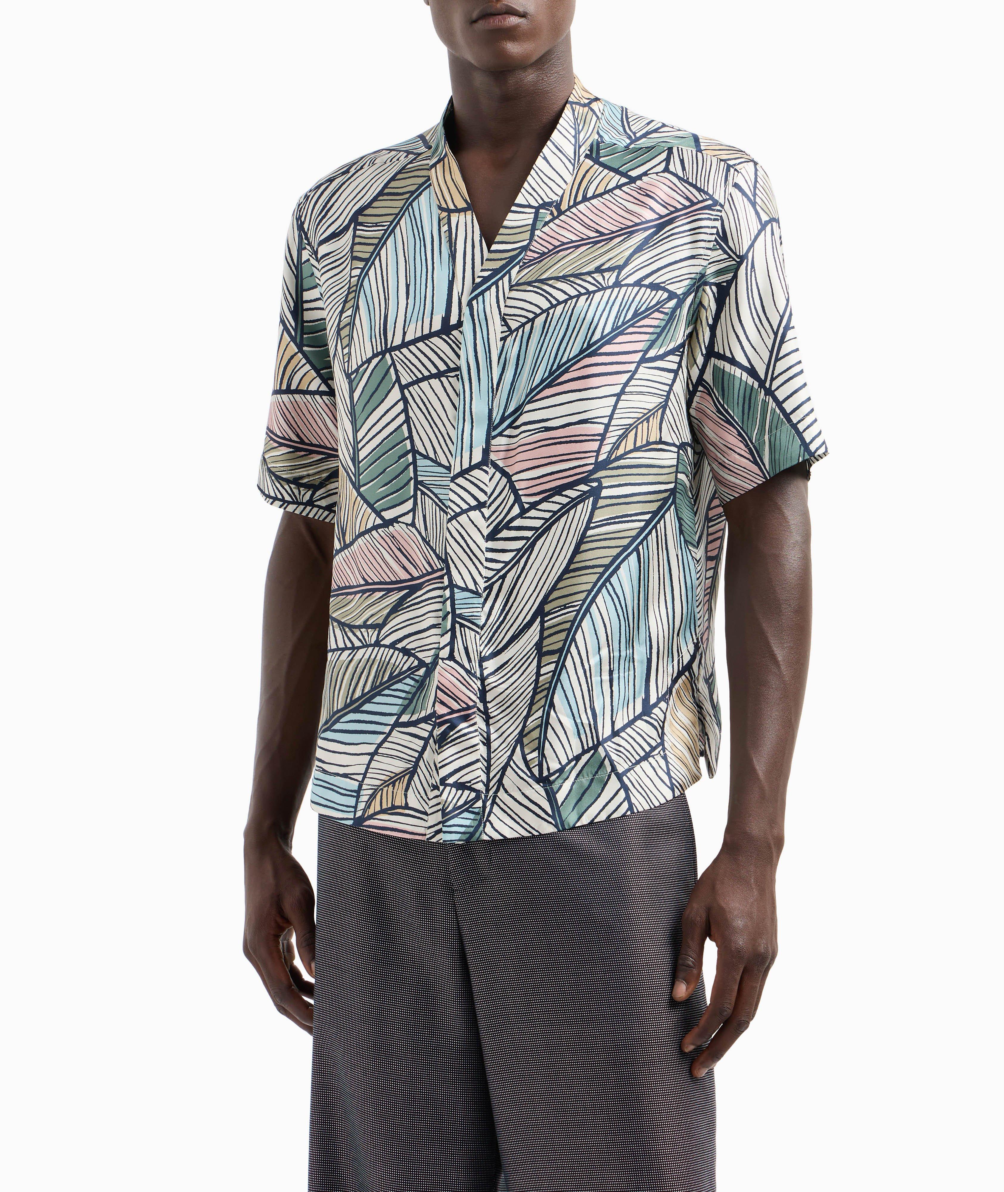 Printed Silk Shirt  image 1