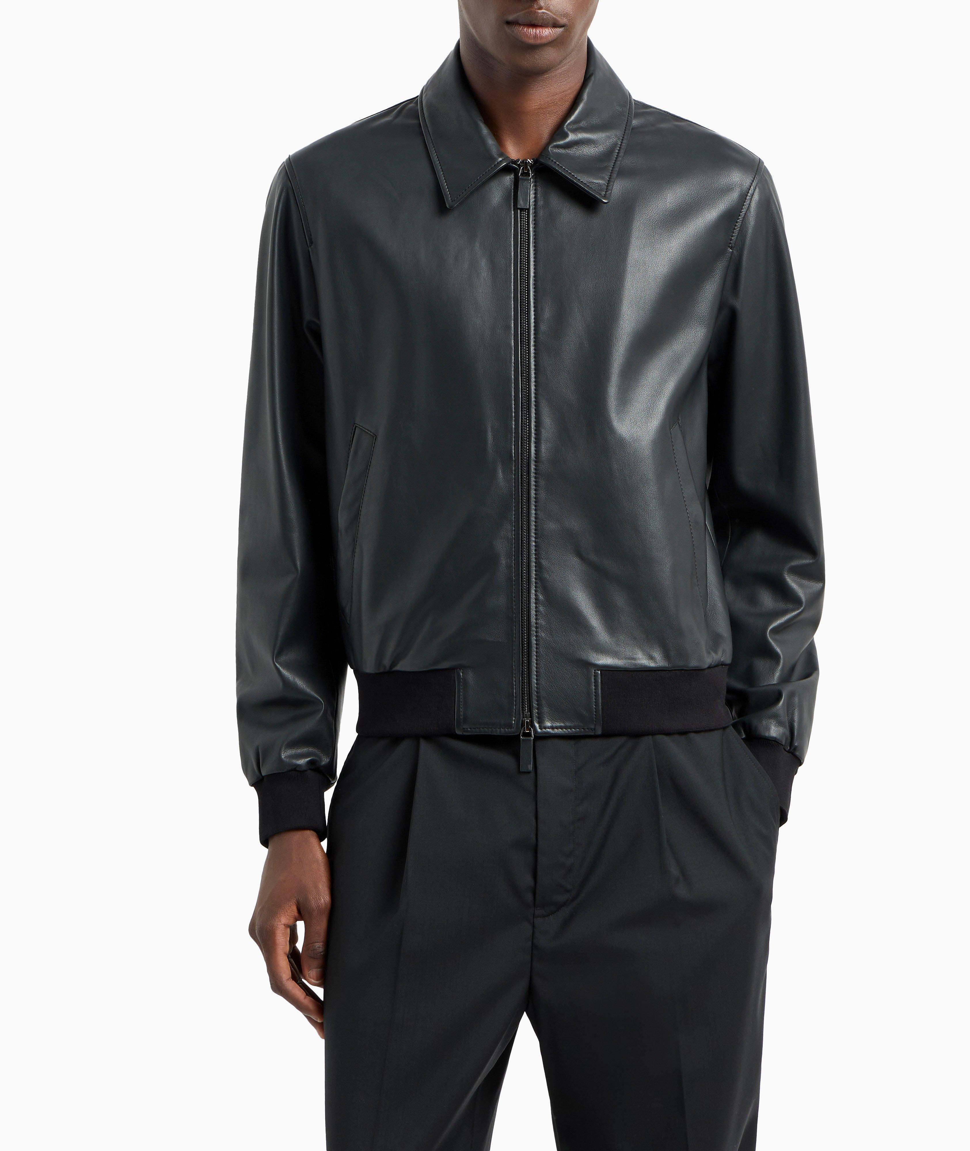 Soft-Touch Nappa Leather Blouson image 1