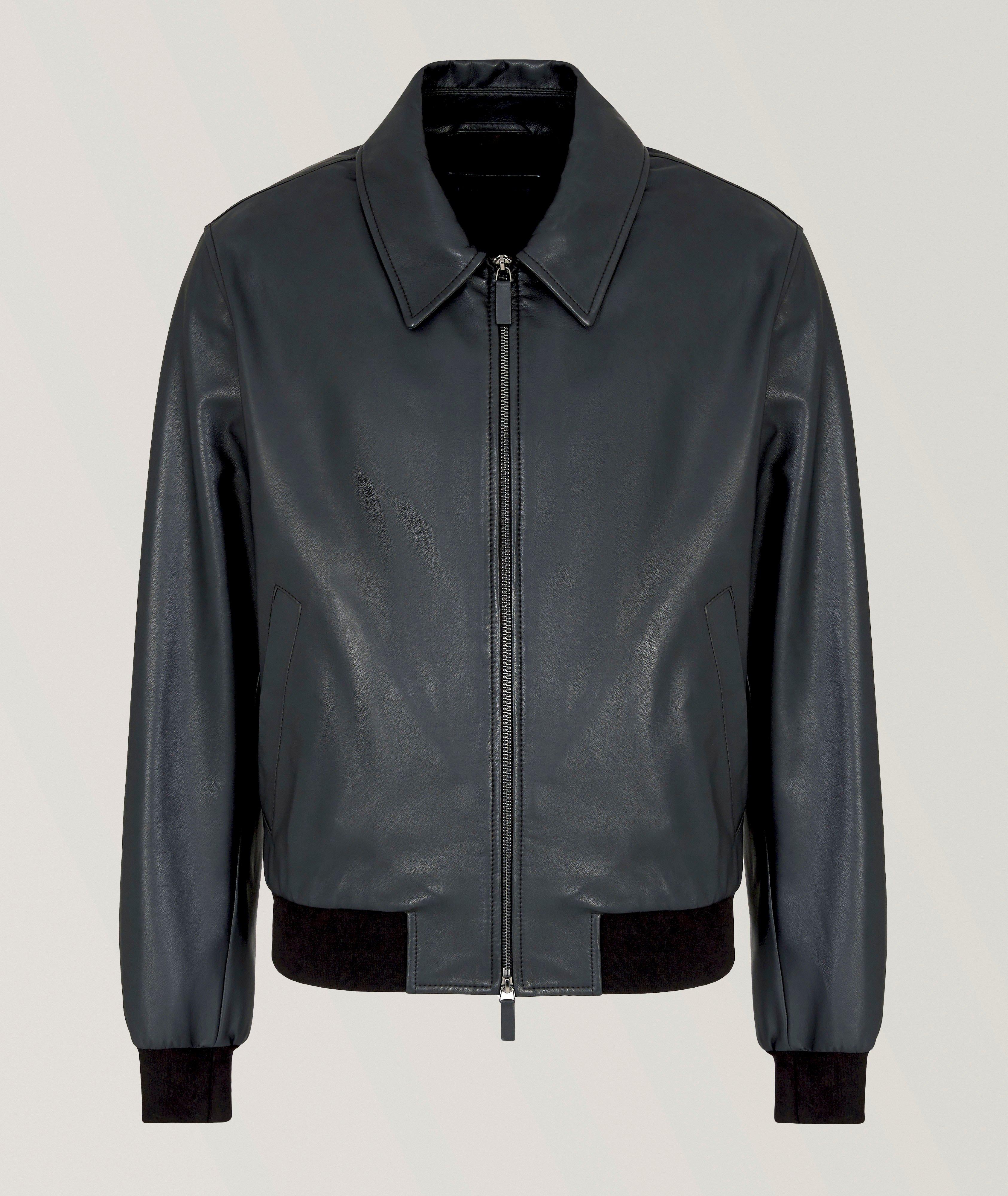 Soft-Touch Nappa Leather Blouson image 0