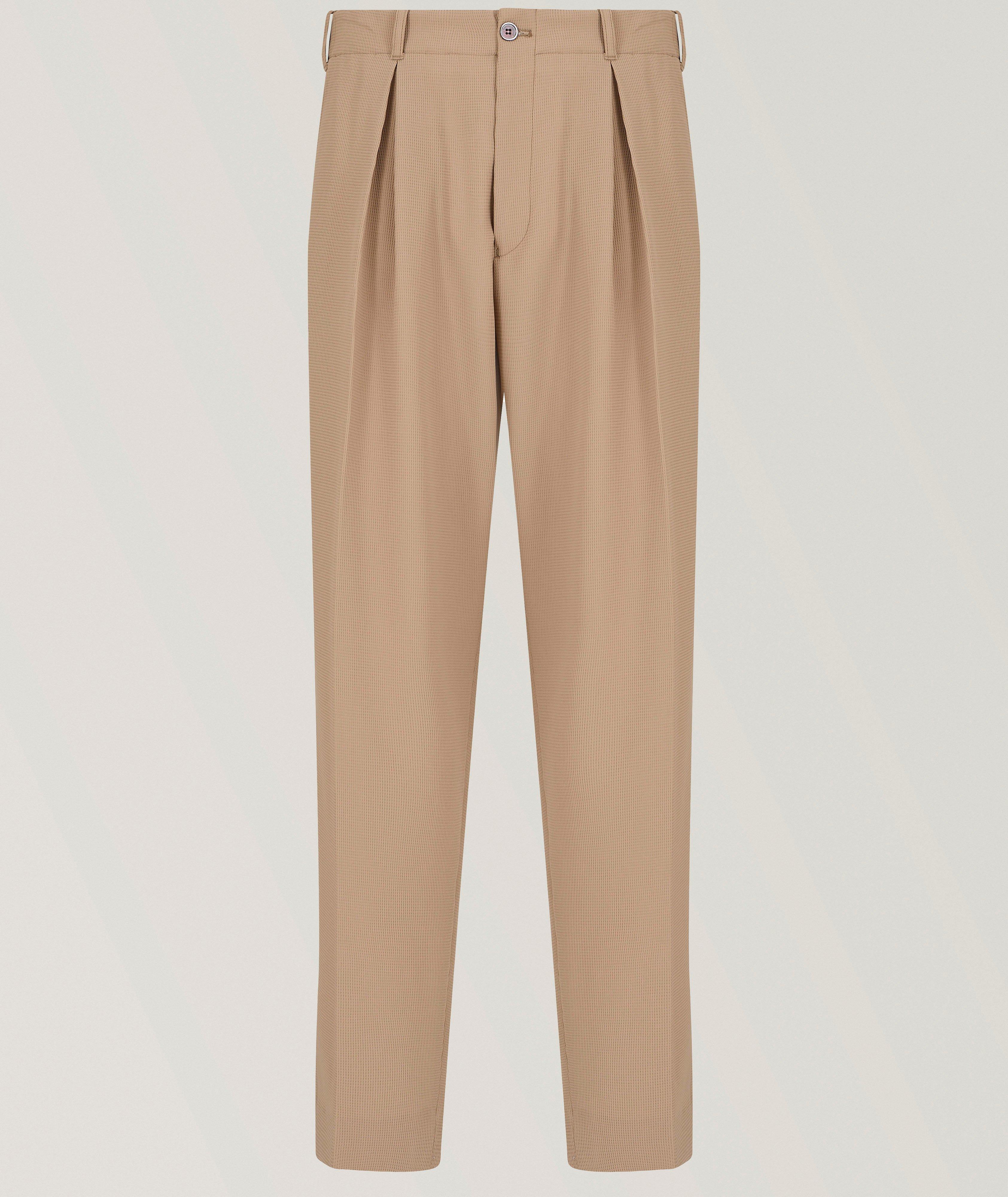 3D Crepe Jersey Trousers image 0