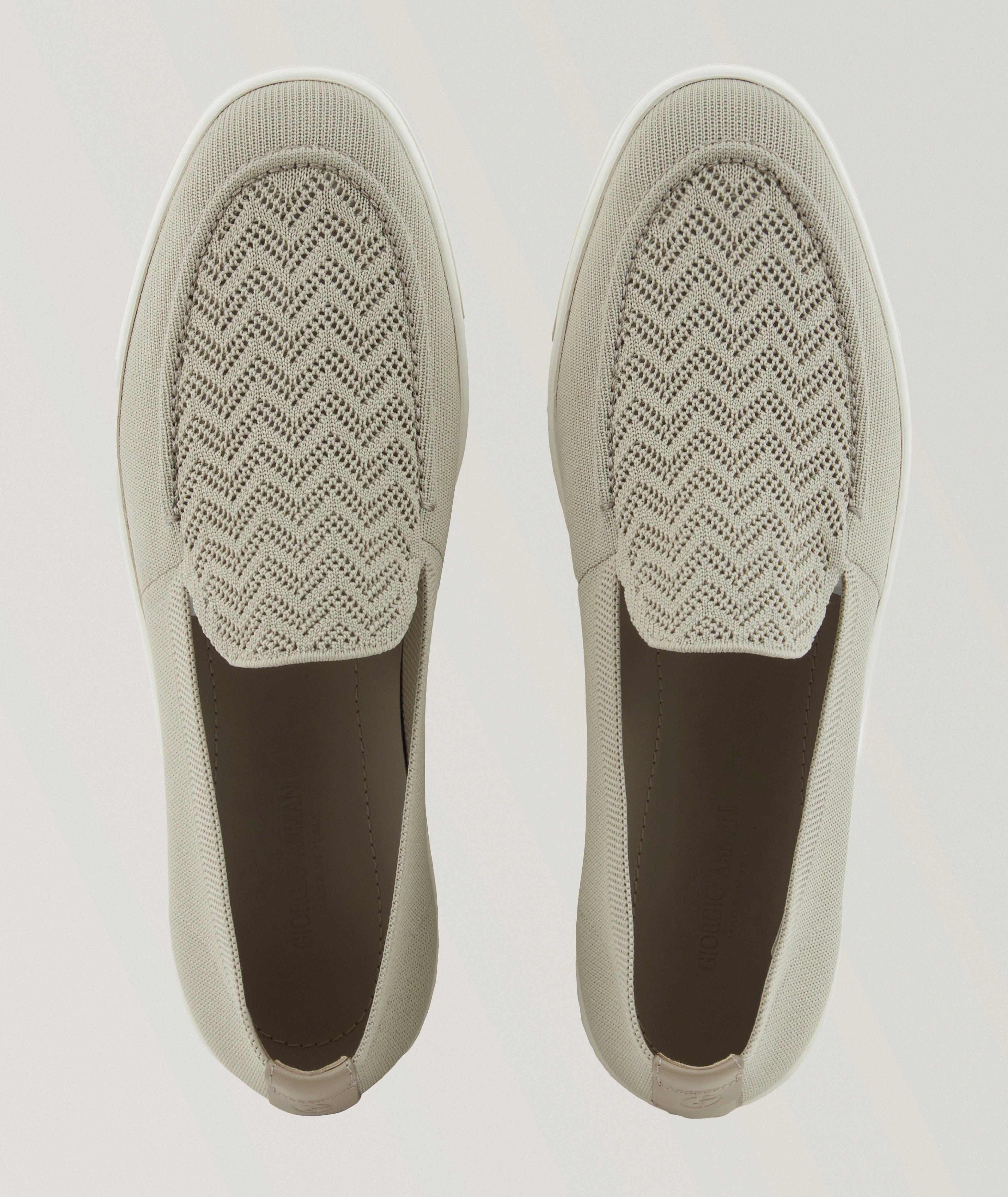 Chevron Jacquard Loafers image 4