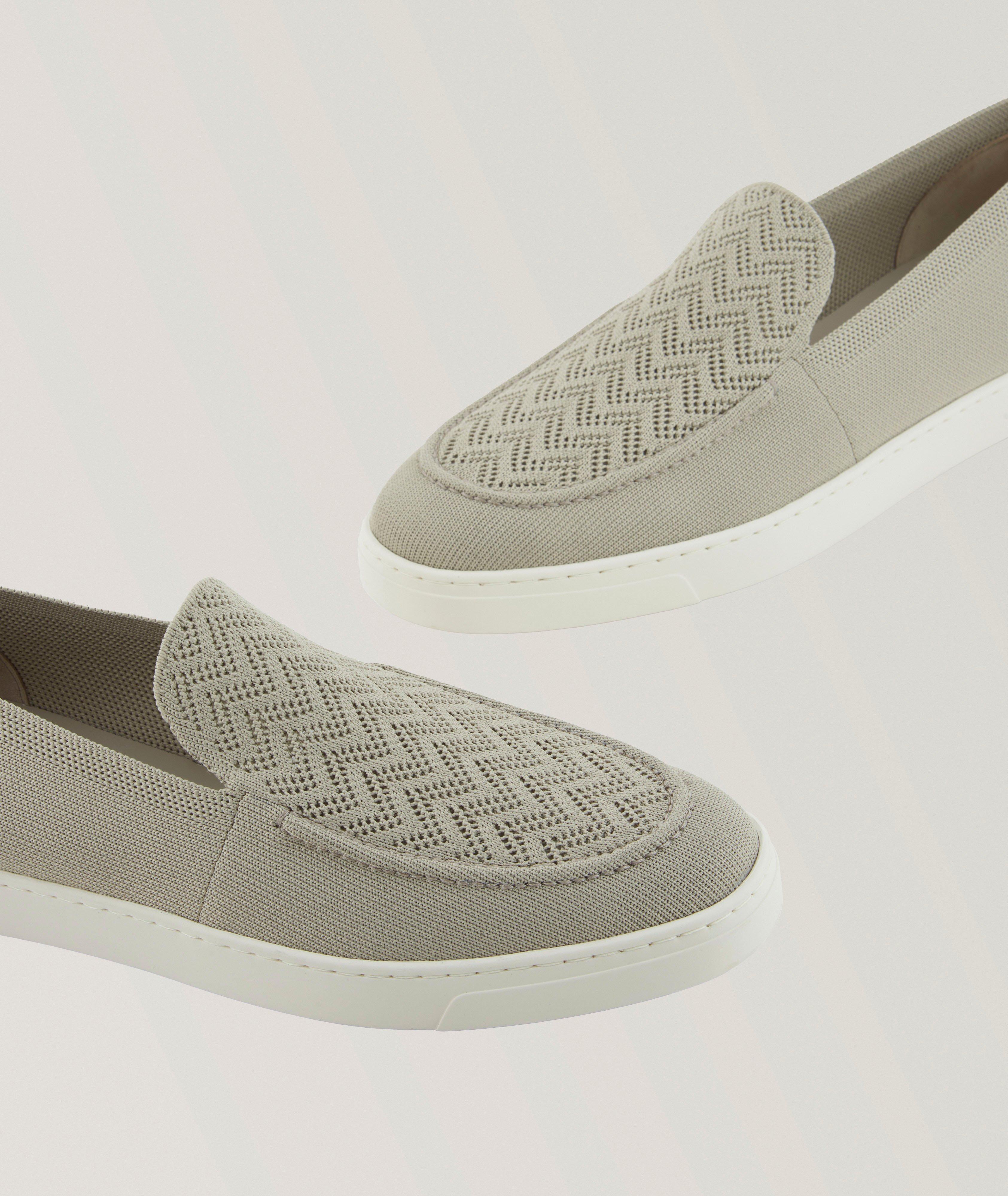 Chevron Jacquard Loafers image 5